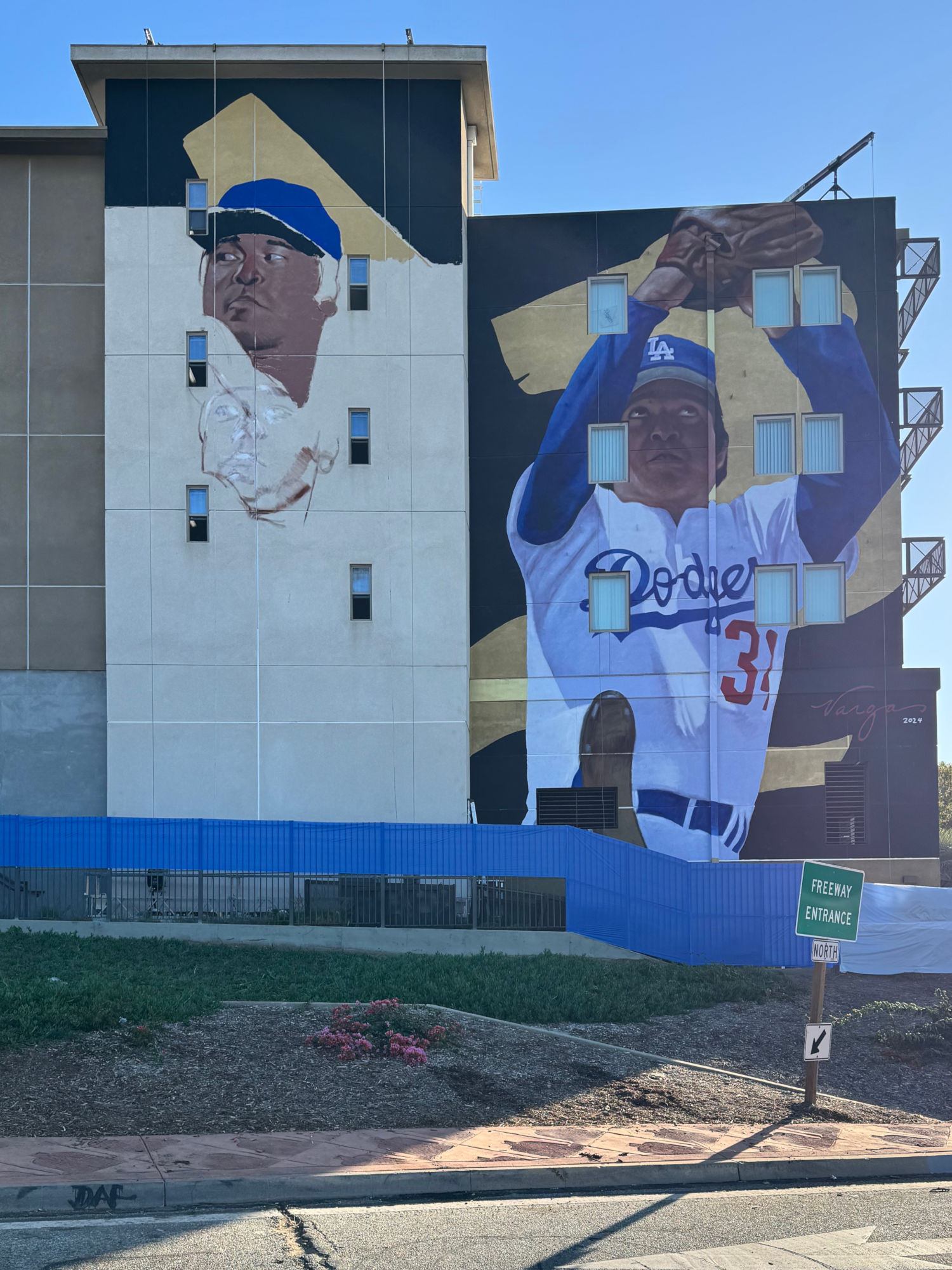 Boyle Heights Mural In Progress
