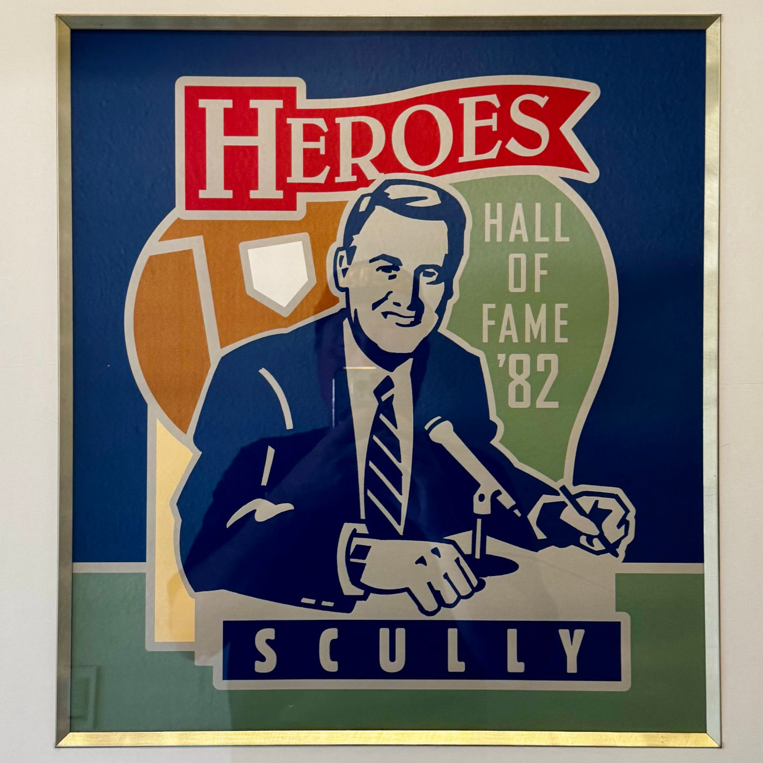 Broadcasters Vin Scully