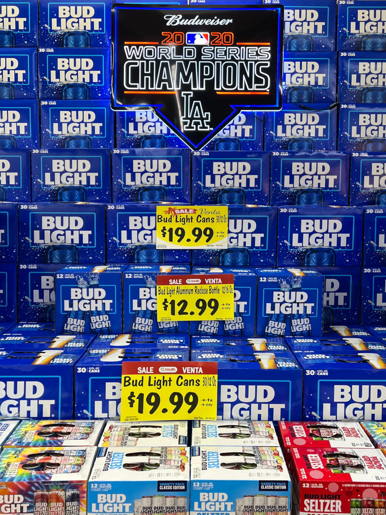 Bud Light 2020 Dodgers