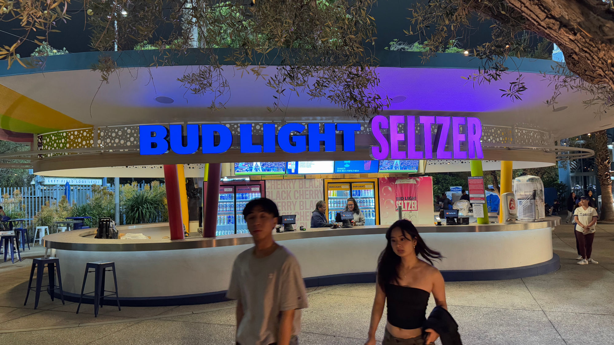 Purple Bud Light Seltzer Bar Purple