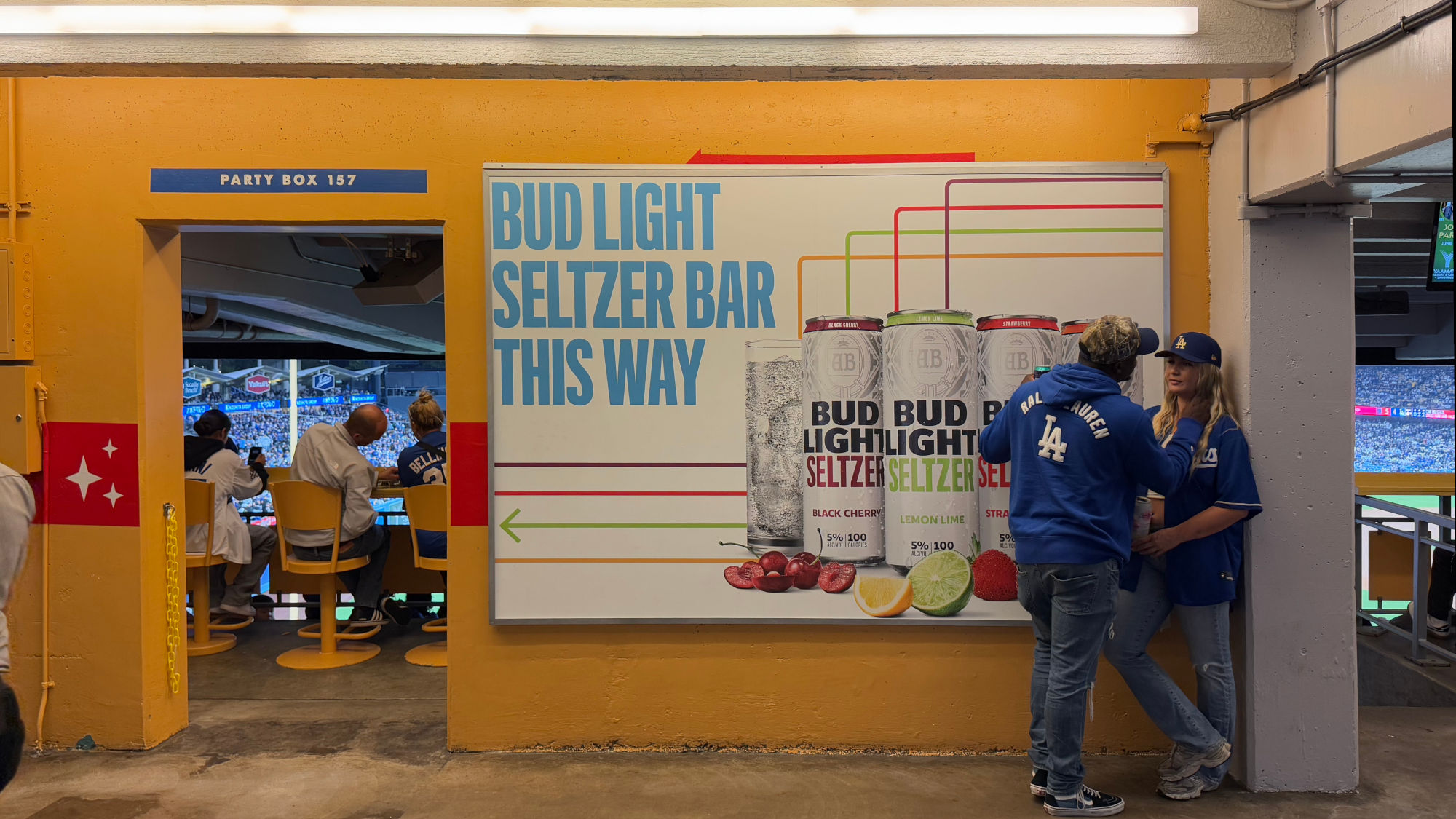 Bud Light Seltzer Bar