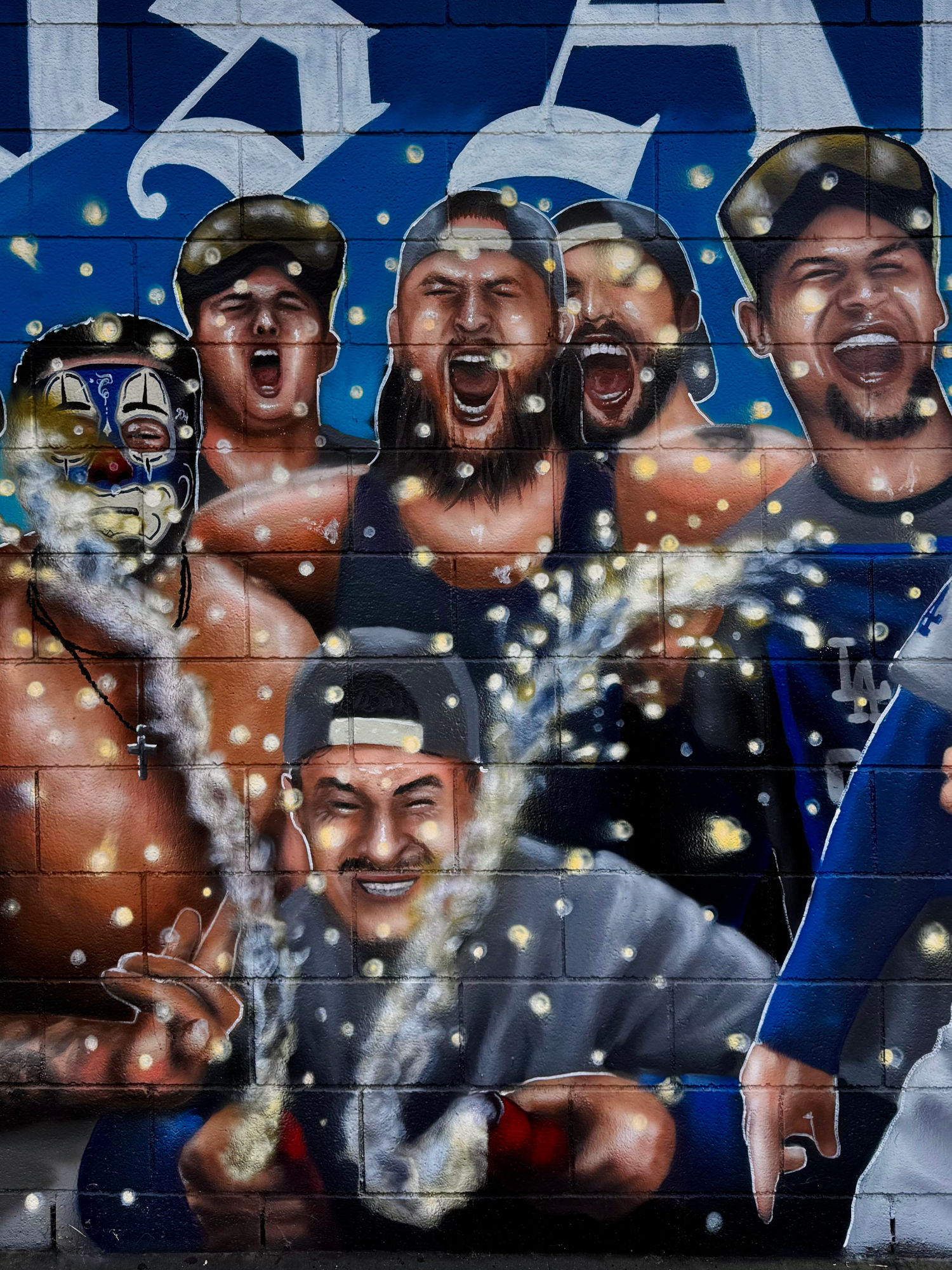 Bullpen Dawgs East 20th Dodger Mural