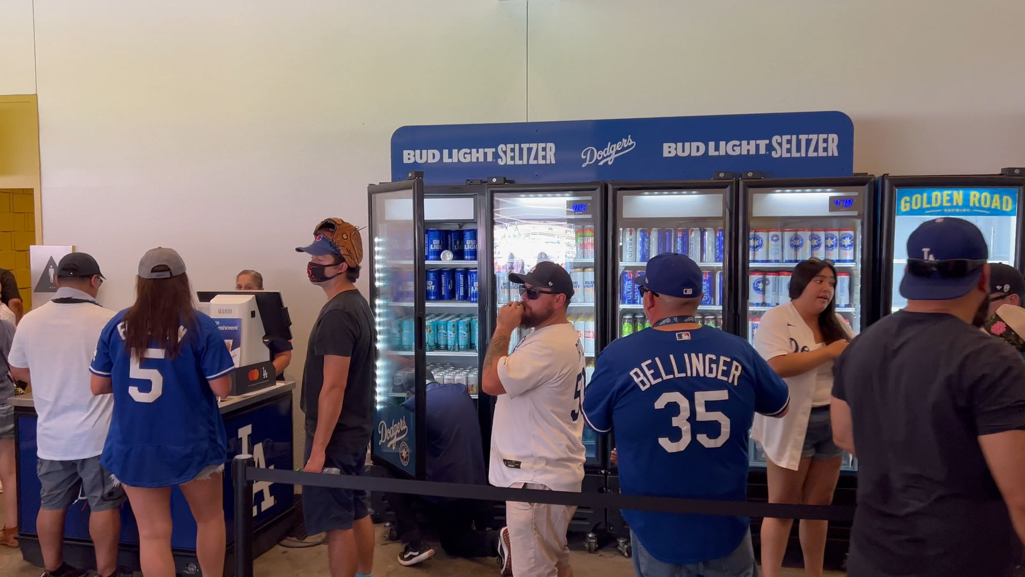 Canned Beer Stations Bud Light Seltzer