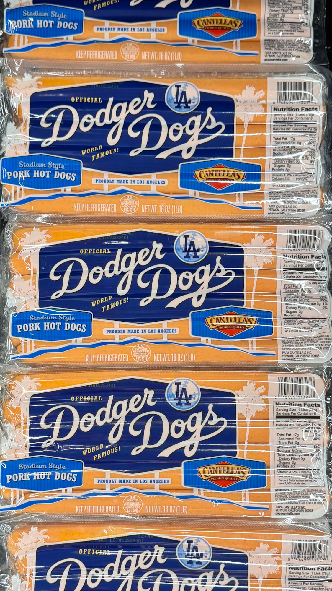 Cantella's Dodger Dogs
