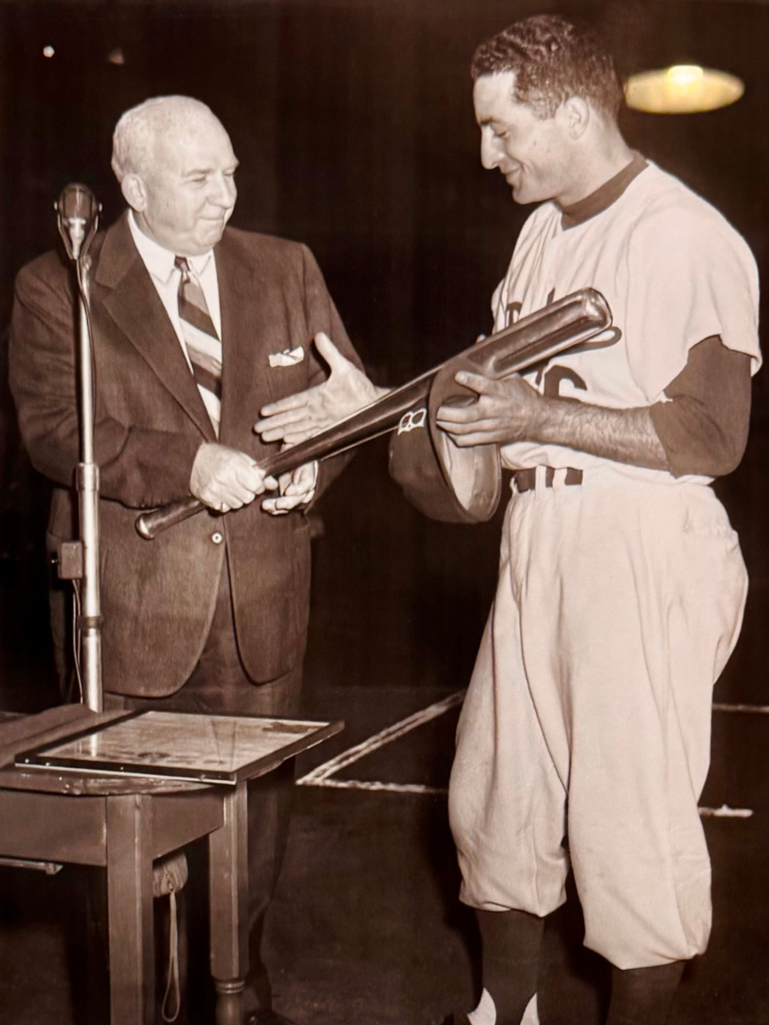 Silver Bat Award Carl Furillo Silver Bat Award
