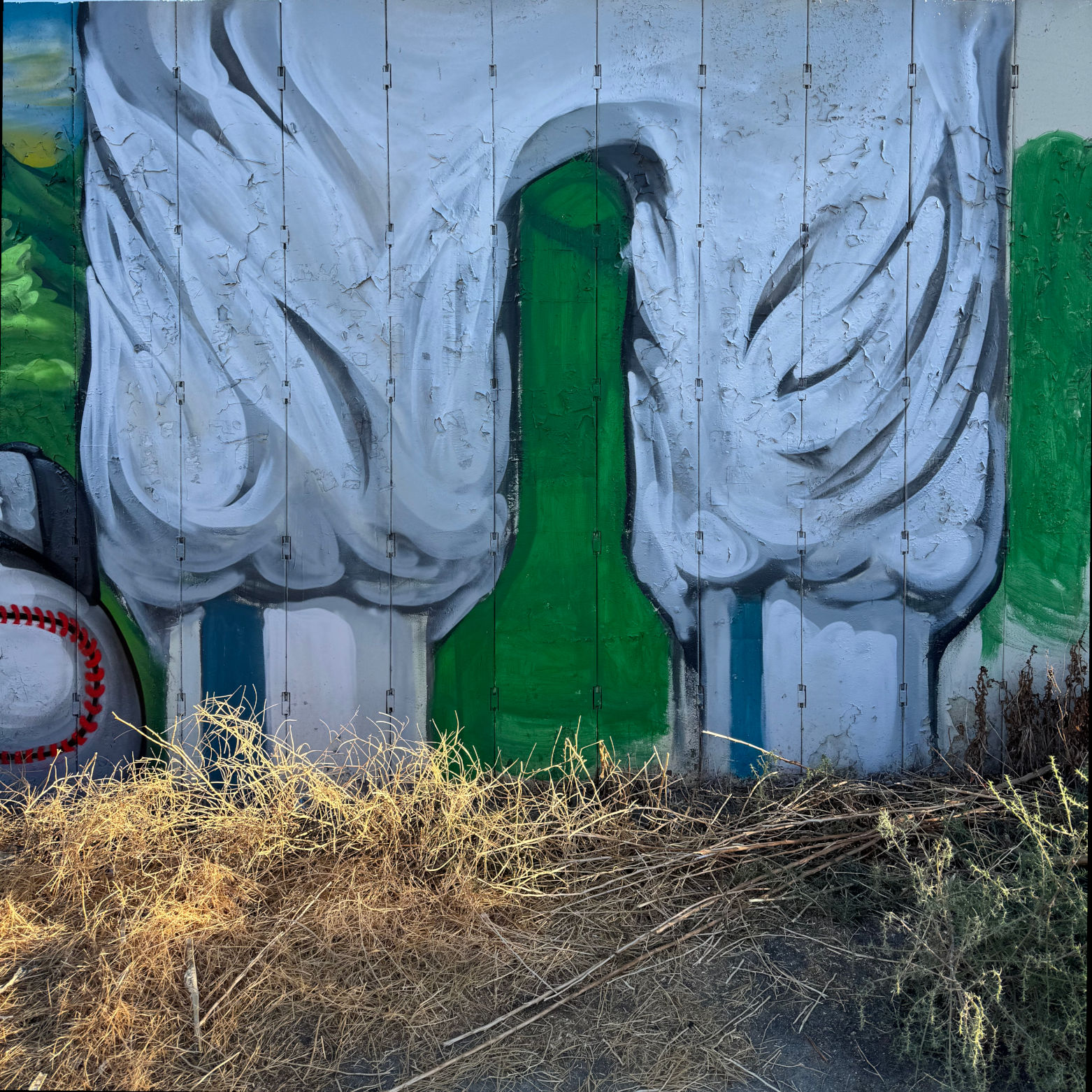 Cesar Chavez Dodger Mural Valenzuela