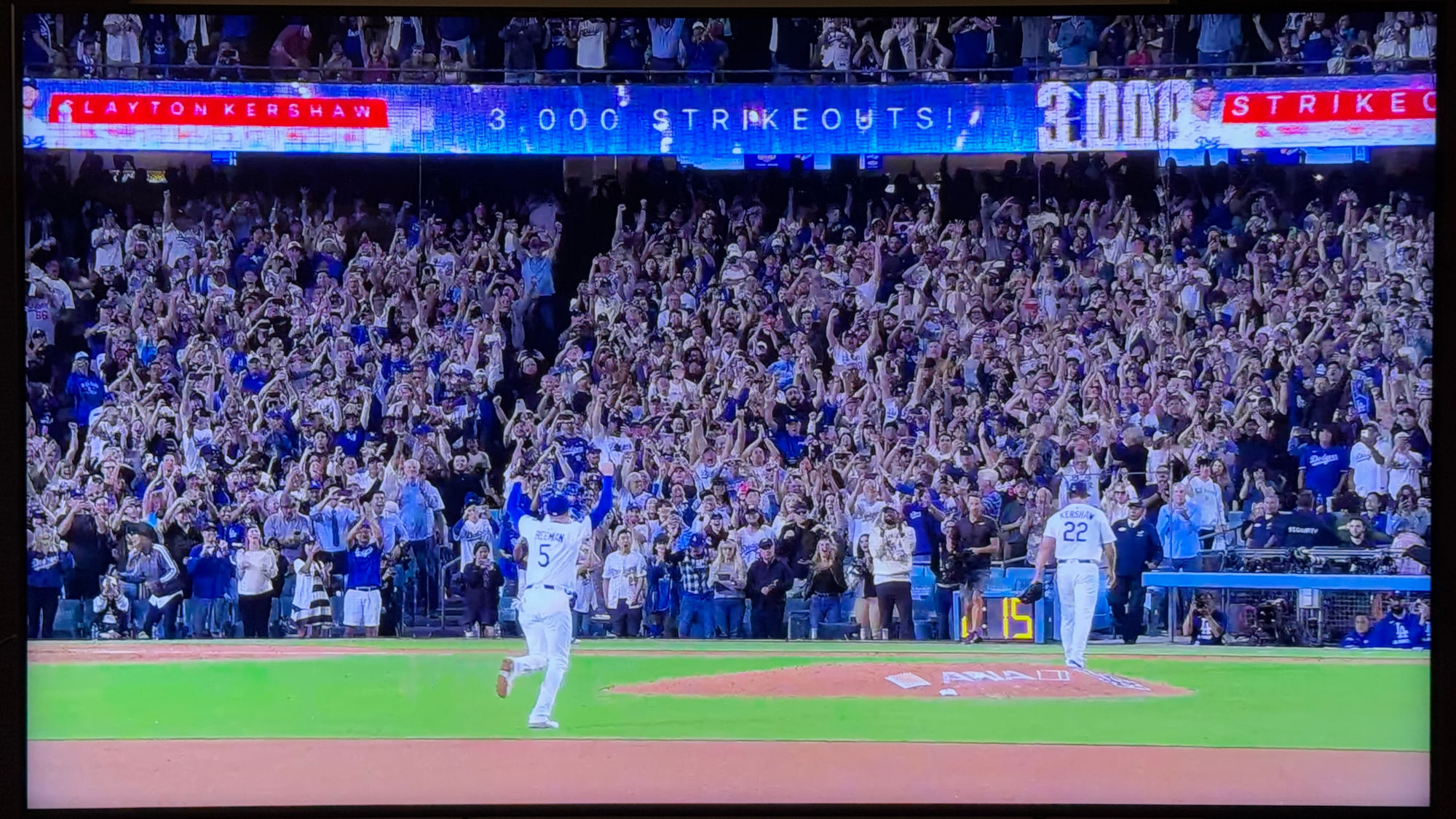 3000th Strikeout Clayton Kershaw 3000th Strikeout