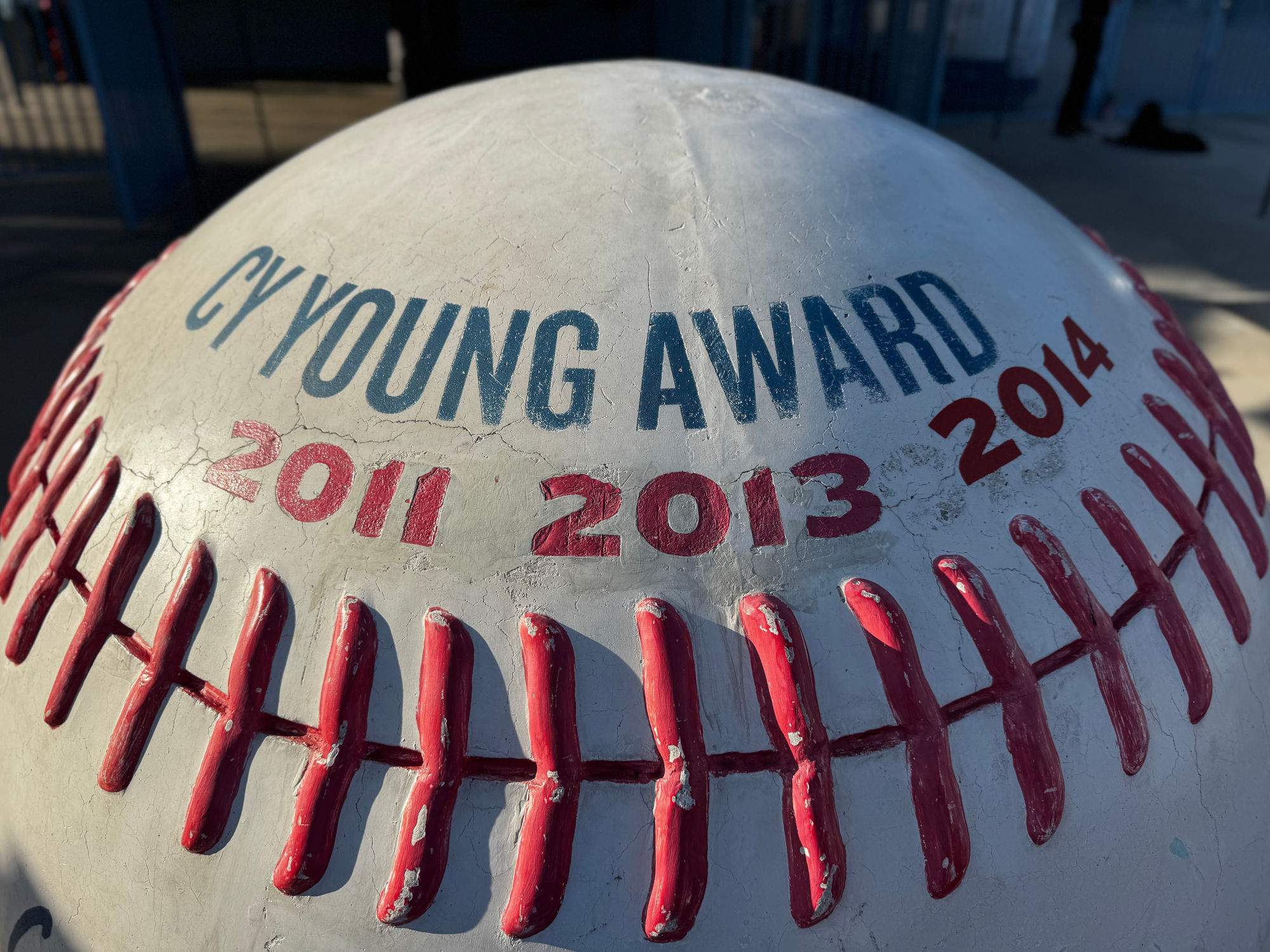 Clayton Kershaw Cy Young Baseball 2014