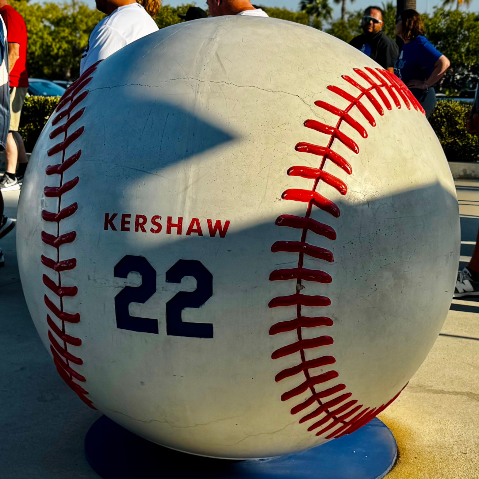 Clayton Kershaw Cy Young Baseball Back