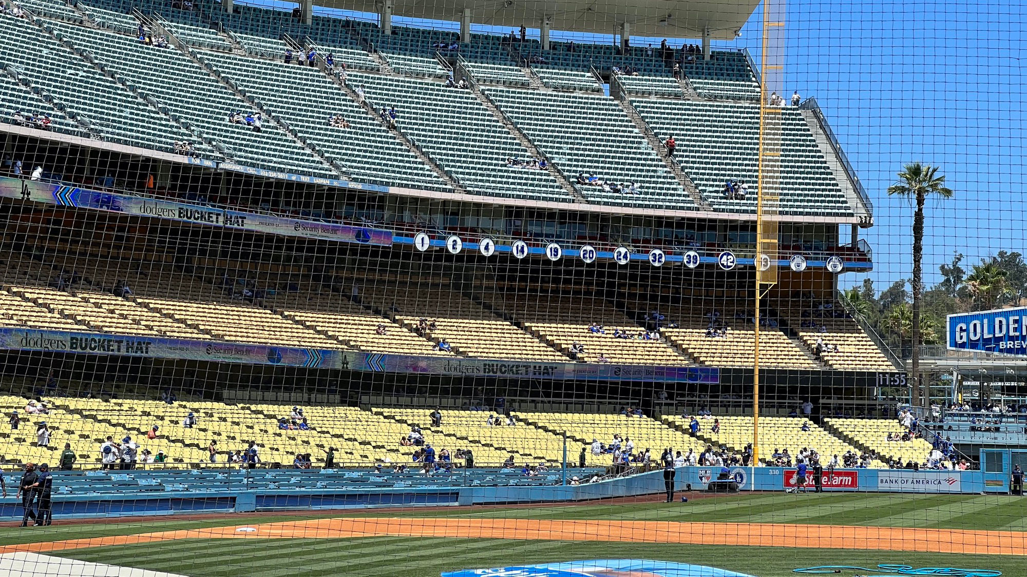 Club Level Retired Numbers