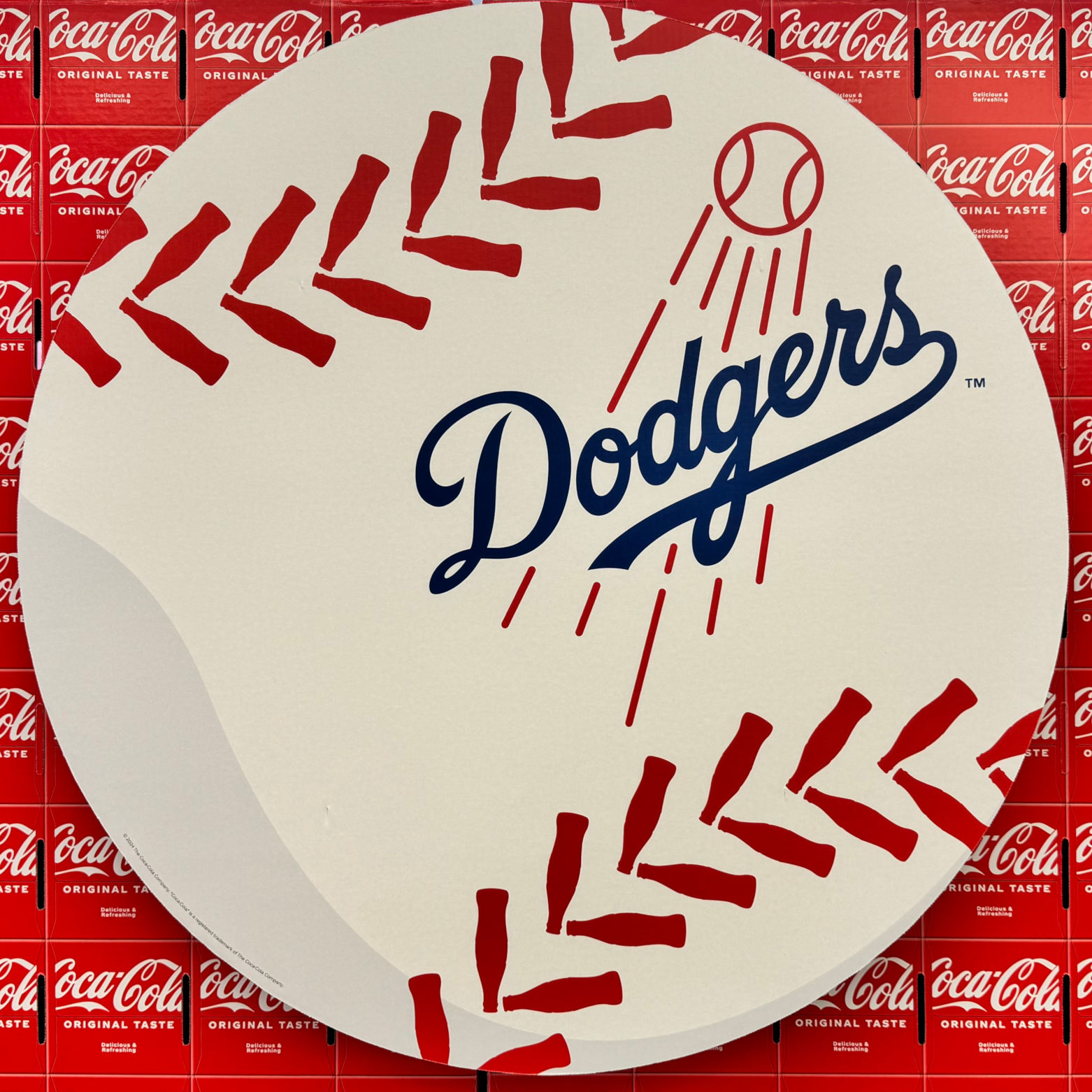Coca-Cola Dodgers Baseball