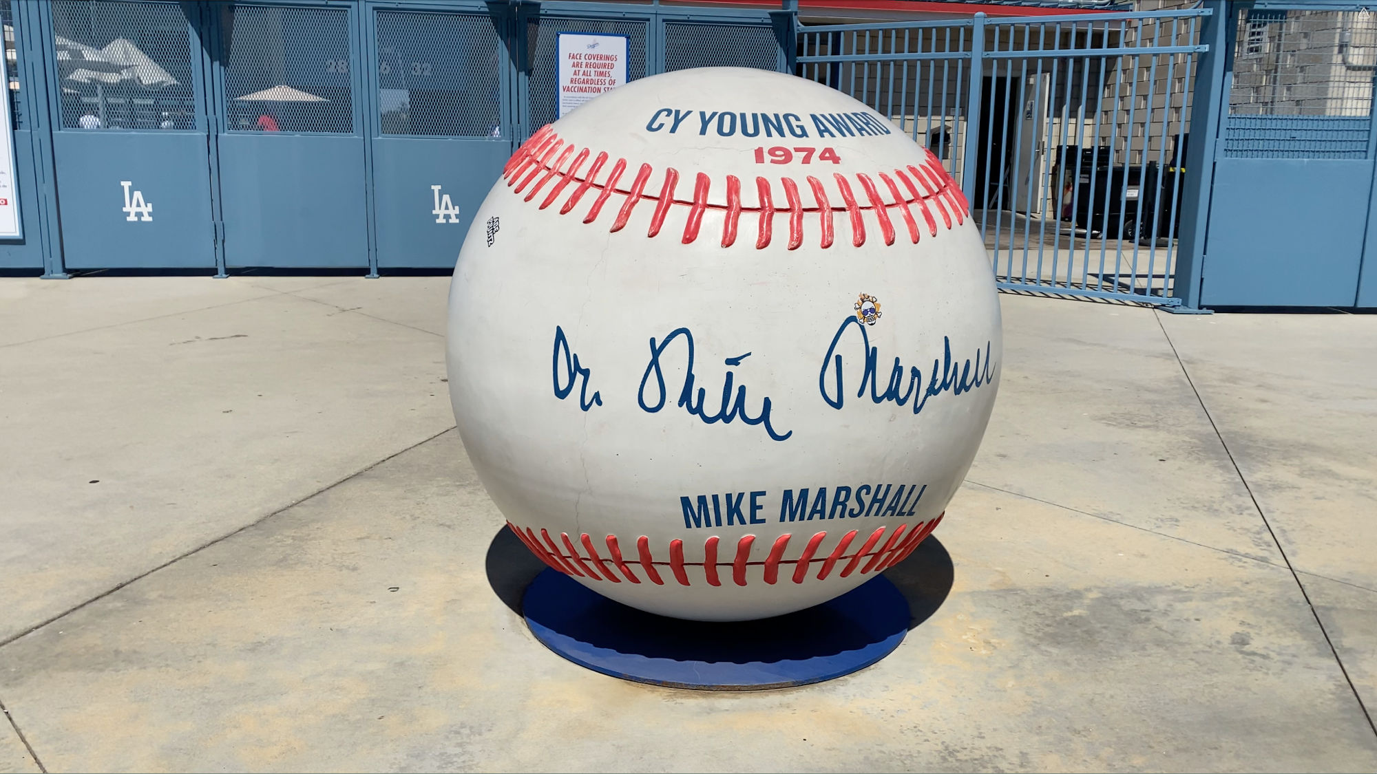 1974 Cy Young Award Mike Marshall