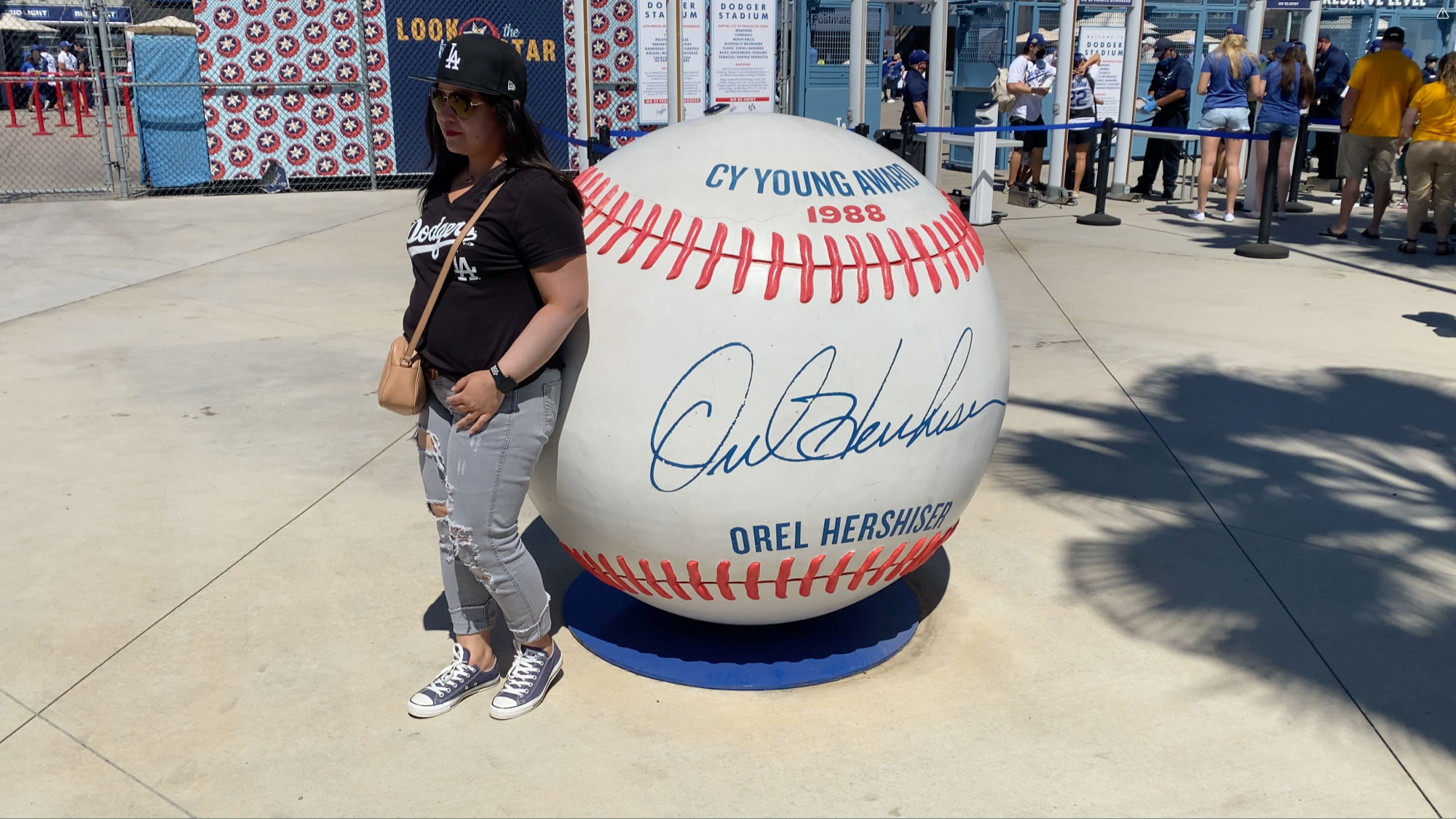 Orel Hershiser #55