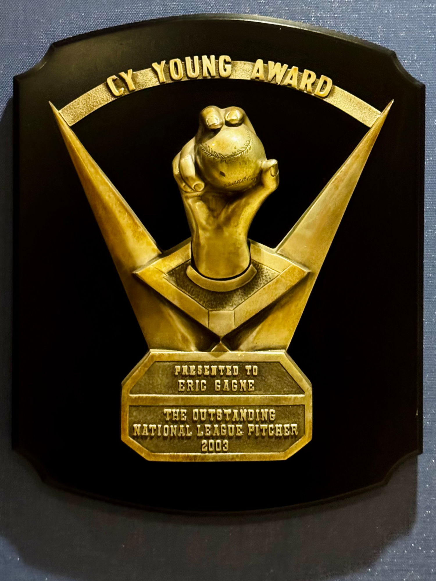 Eric Gagne 2003 Cy Young Award Cy Young Eric Gagne
