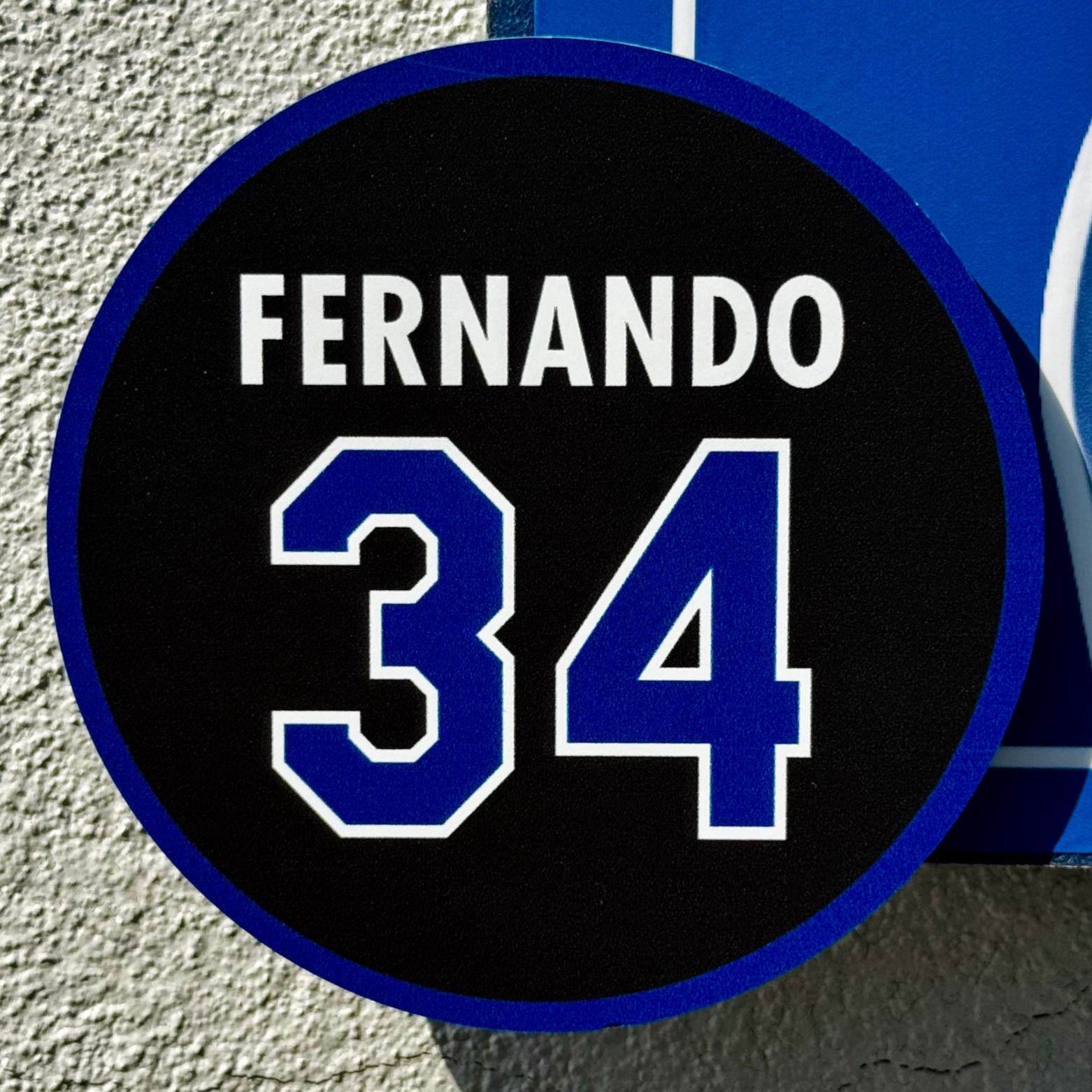 Dodger All-Stars Fernando Valenzuela Patch