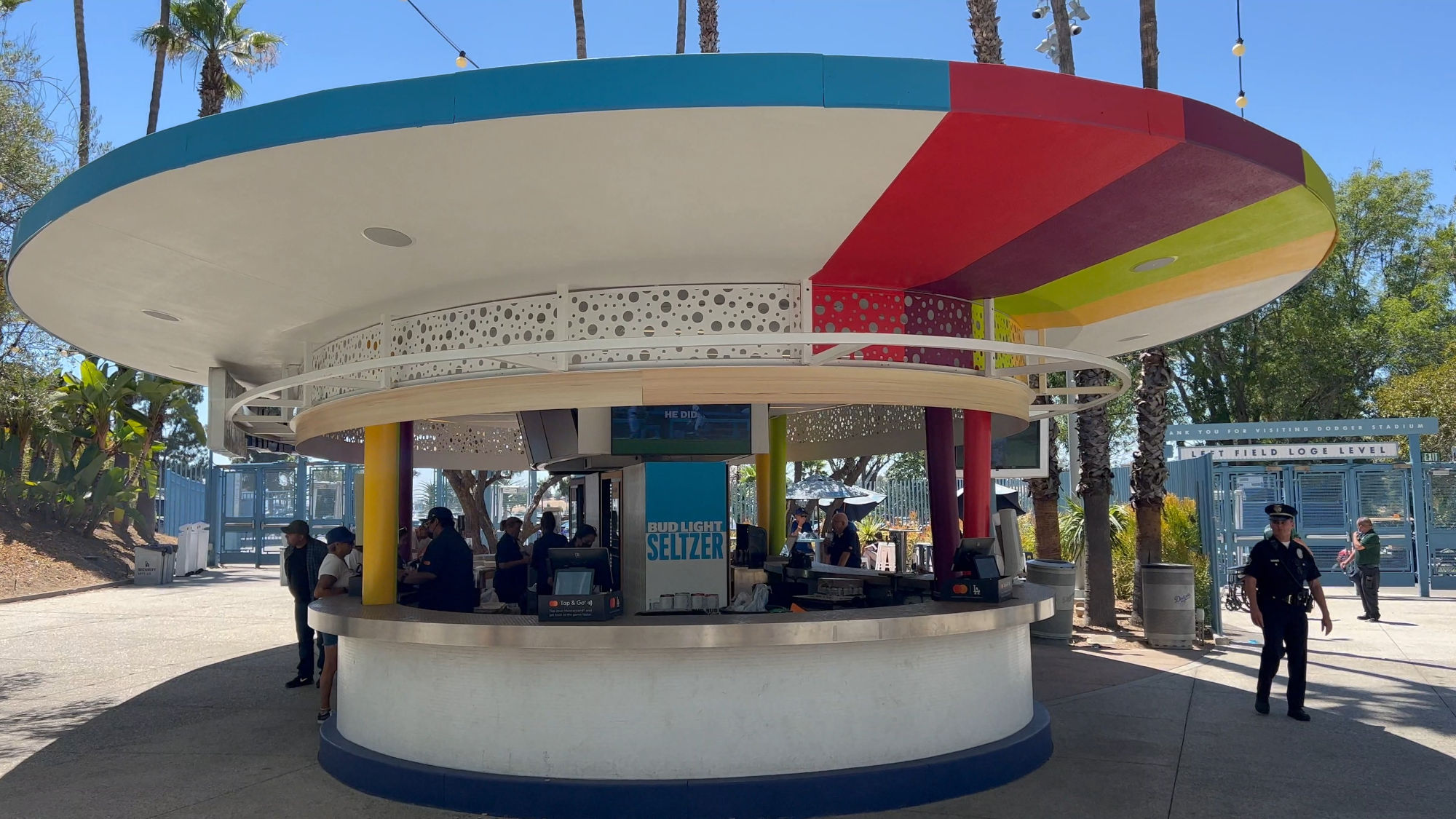 Bud Light Seltzer Bar Dodger Stadium Bud Light Seltzer Bar