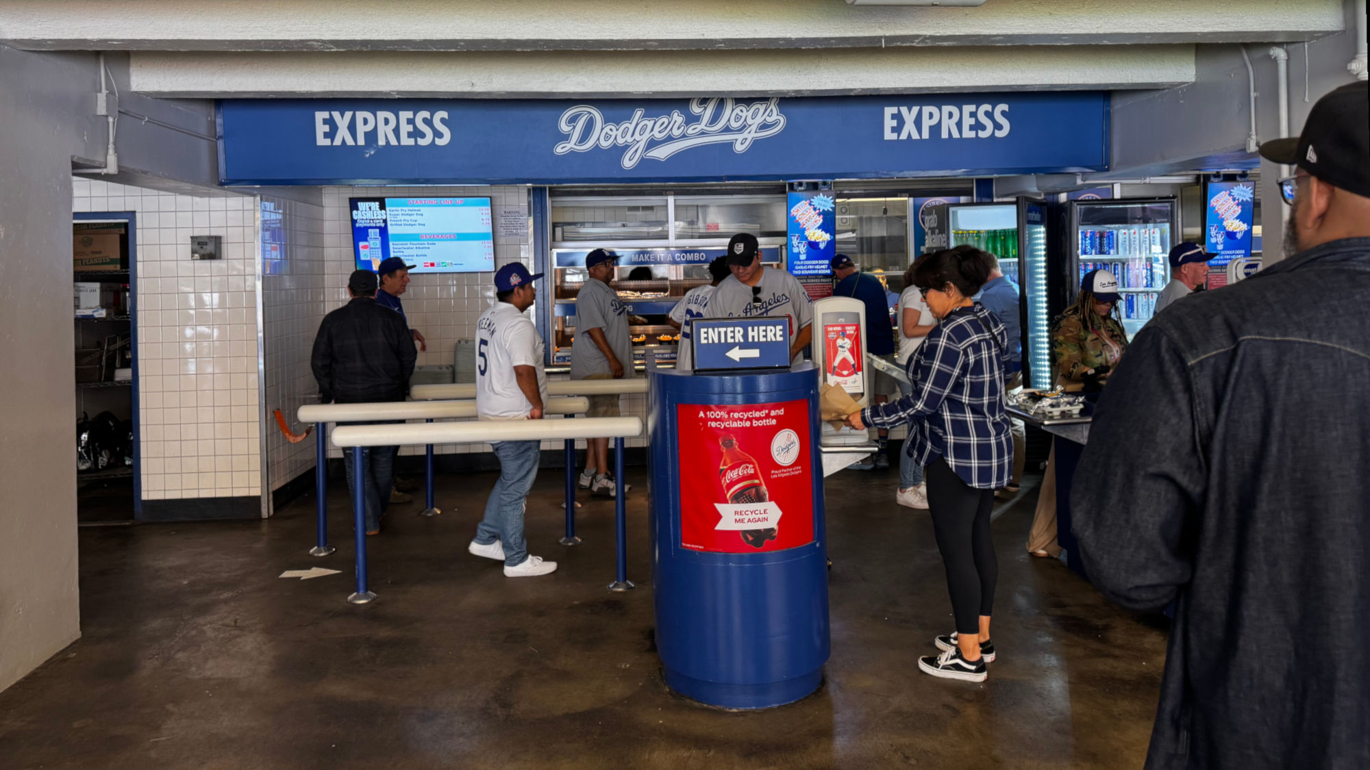 Loge Section 142 Dodger Dogs Express Loge Section 142