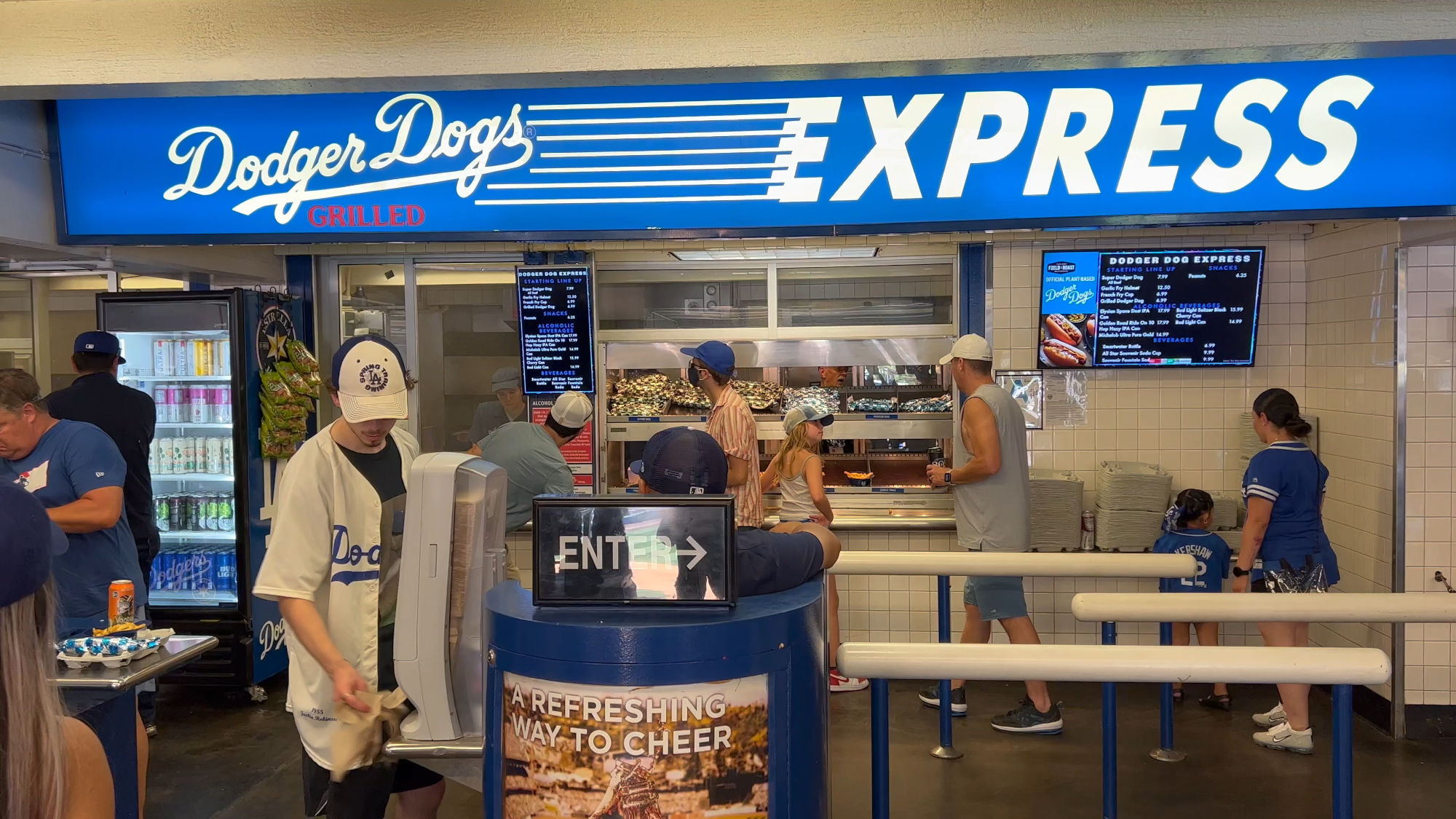 Dodger Dogs Express Section 143