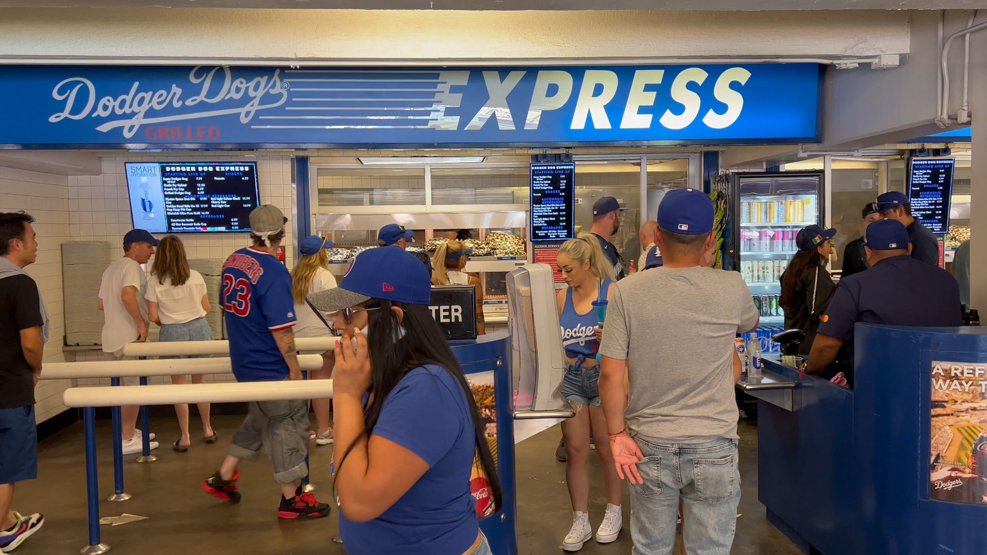 Dodger Dogs Express Section 143