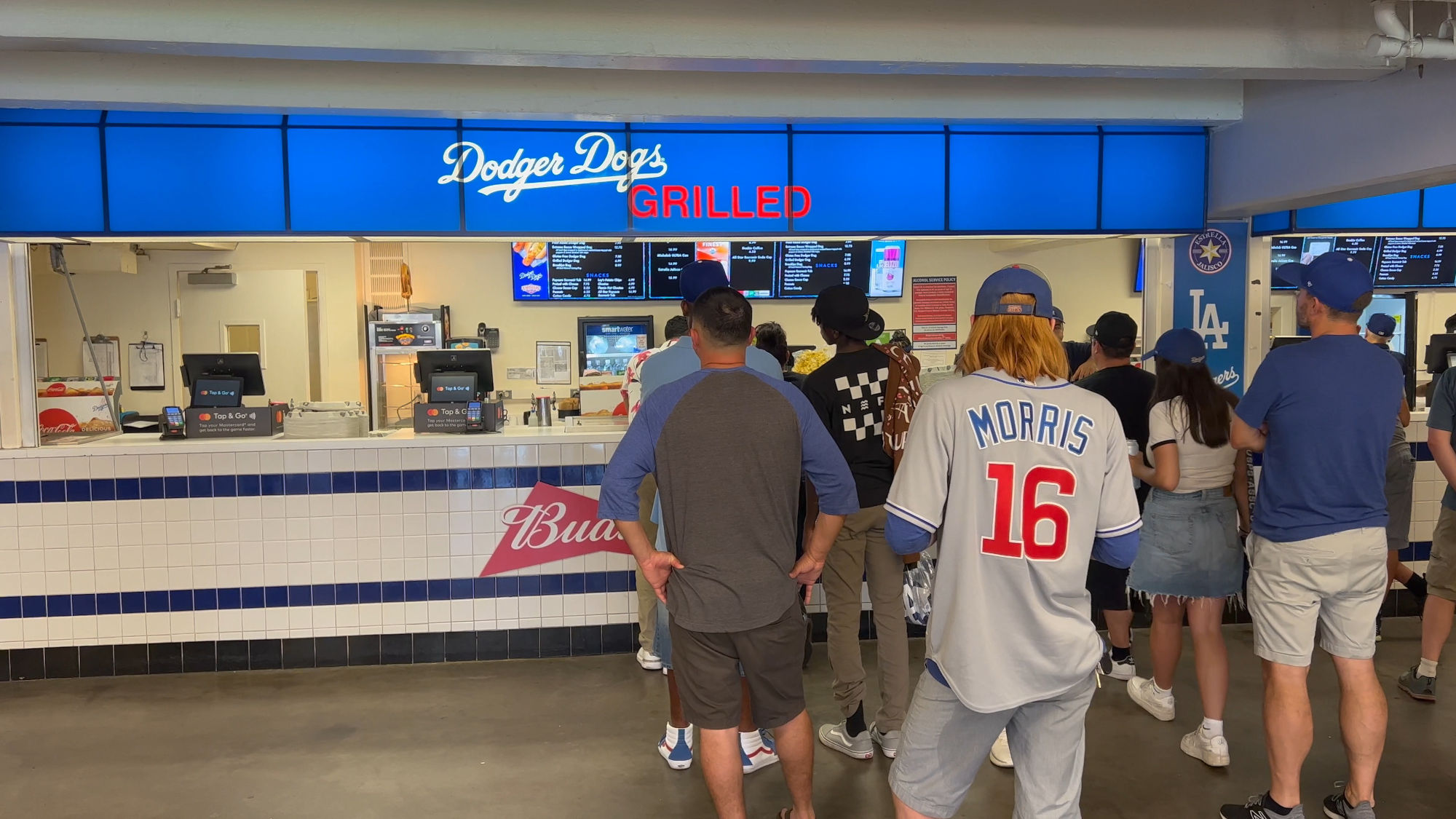 Dodger Dogs Grilled Loge 106