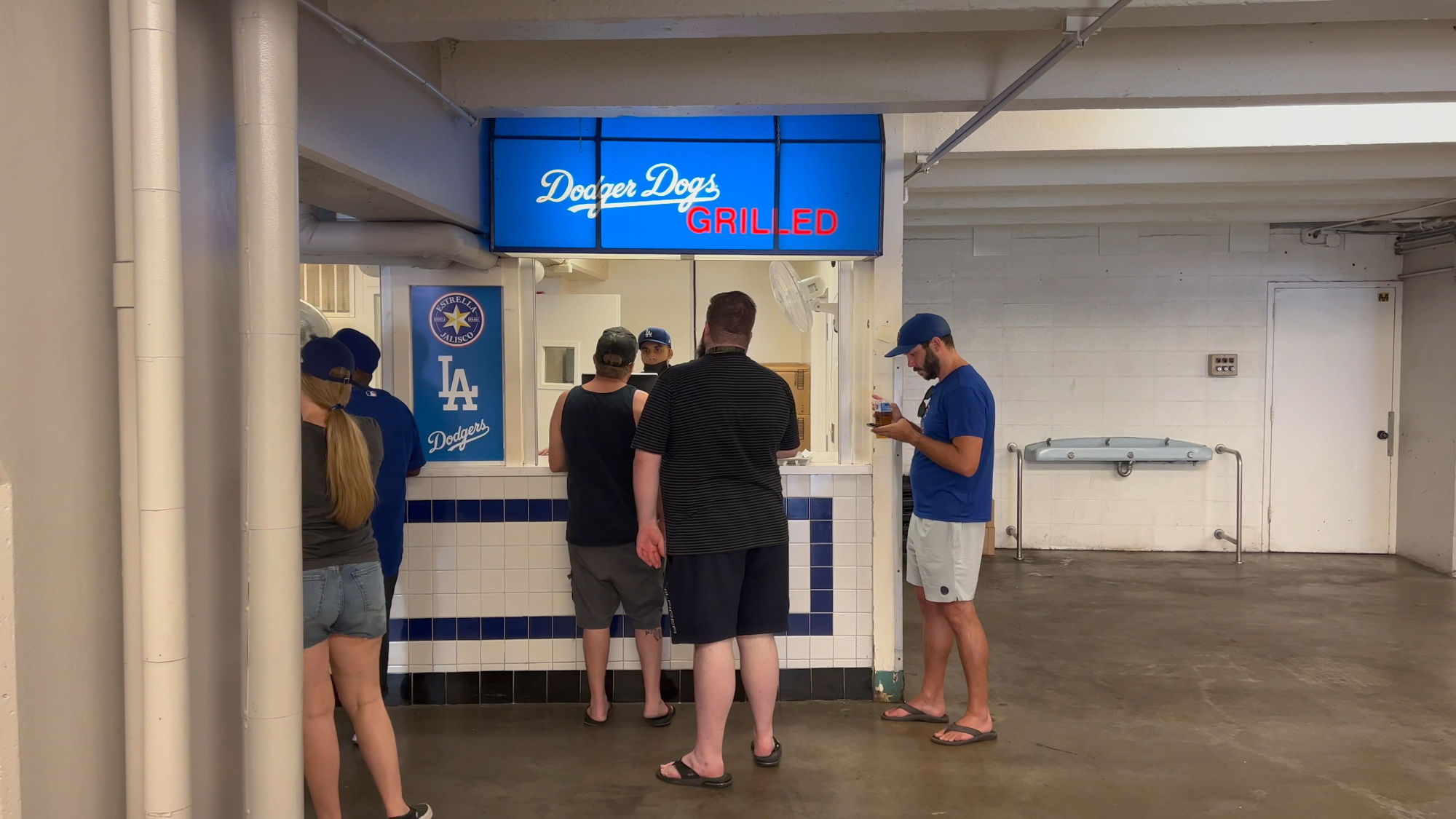 Dodger Dogs Grilled Loge 106