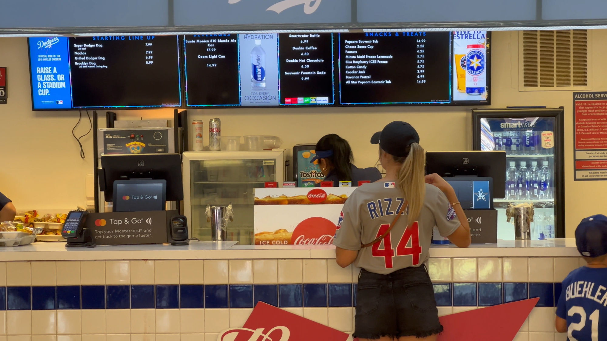 Dodger Dogs Loge 154 Menu