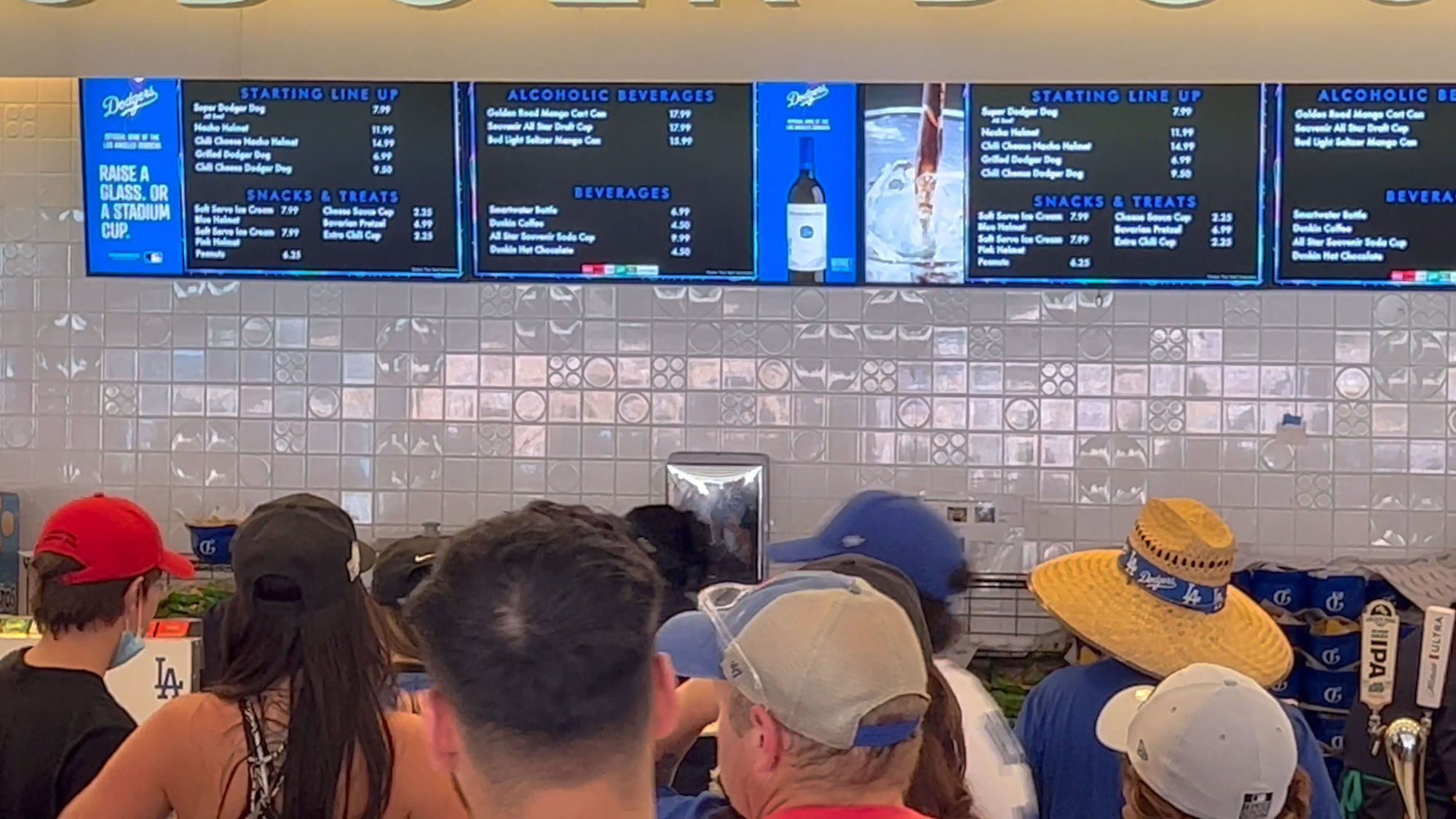 Dodger Dogs Traditional Field Menu