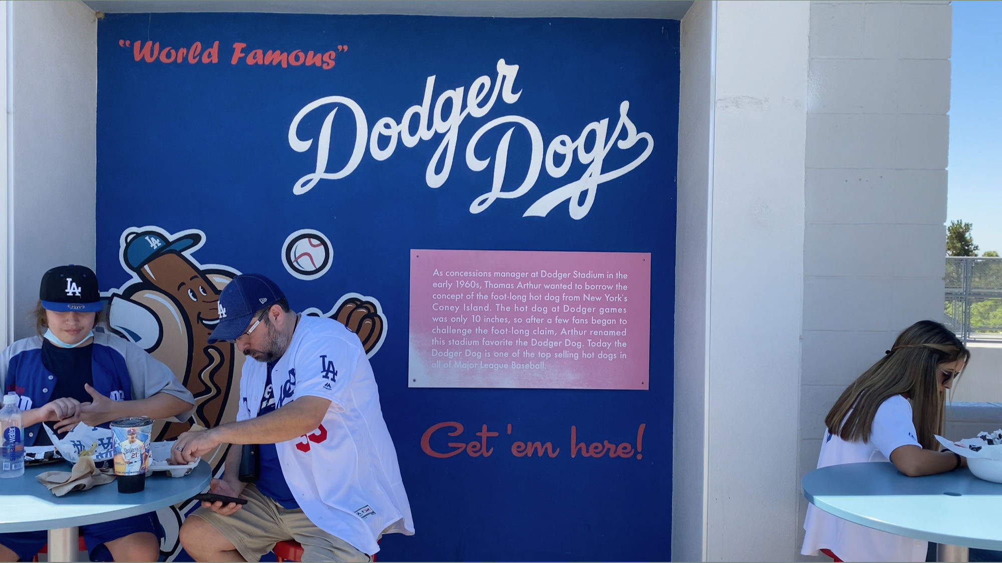 Dodger Dogs World Famous