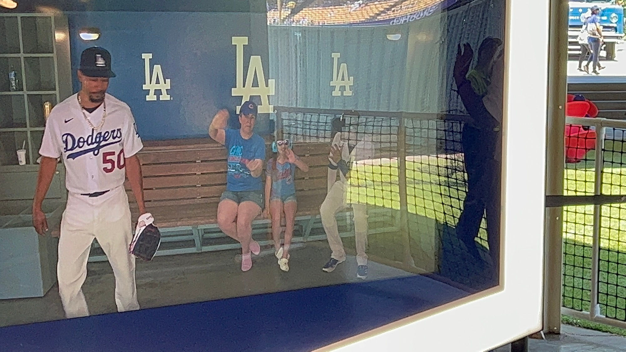 Dodger Stadium Dodger Dugout Virtual Photo