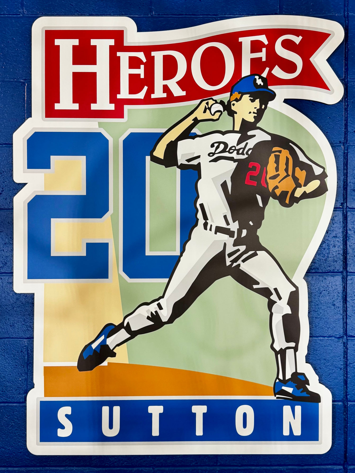 Dodger Hero Sleeve Patch Don Sutton