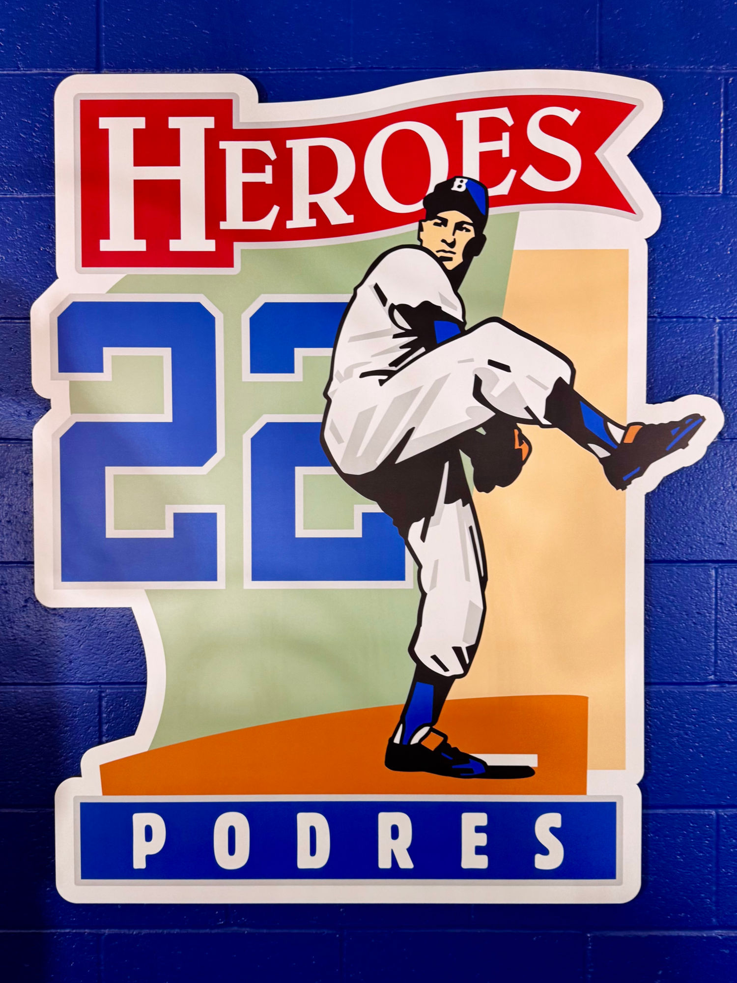 Dodger Hero Sleeve Patch Johnny Podres