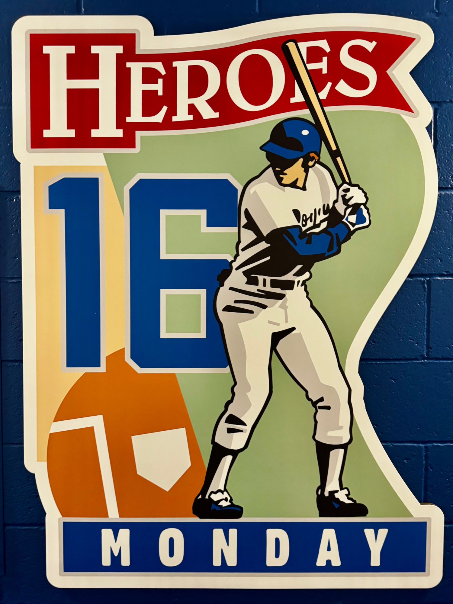Dodger Hero Sleeve Patches Rick Monday