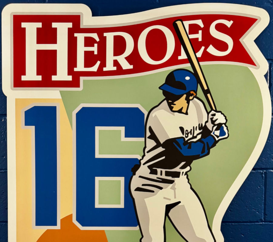 Dodger Heroes Sleeve Patches