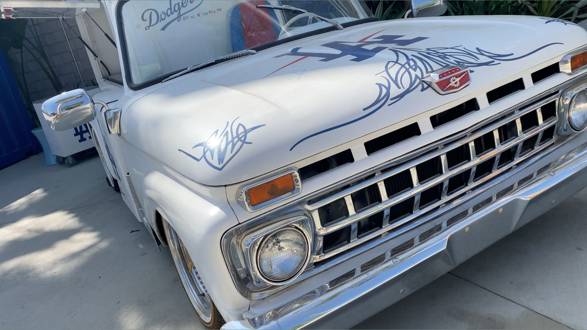 Dodger Stadium Ice Cream Truck Grill