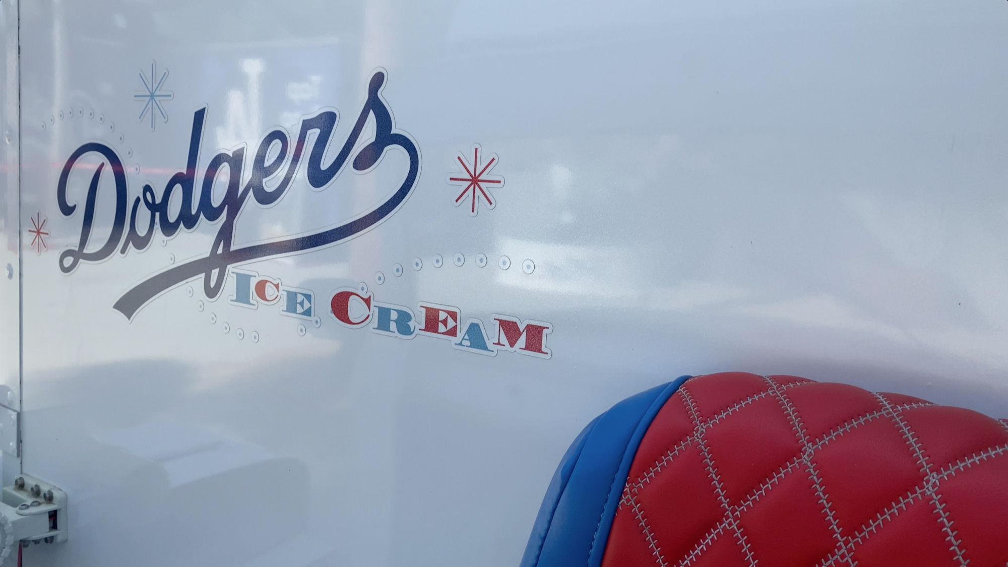 Dodger Stadium Ice Cream Truck Logo