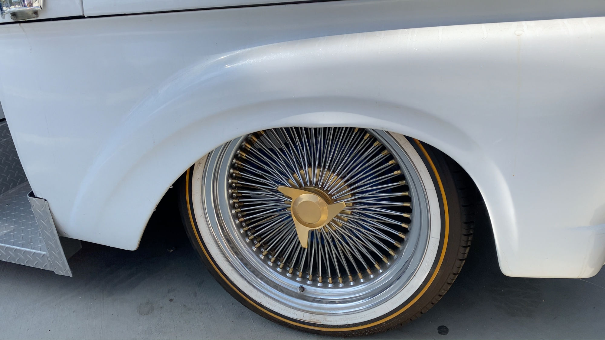 Dodger Stadium Ice Cream Truck Rims