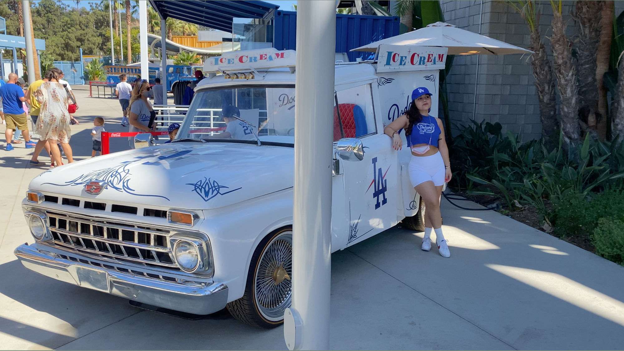 Ice Cream Truck Dodger Stadium Ice Cream Truck