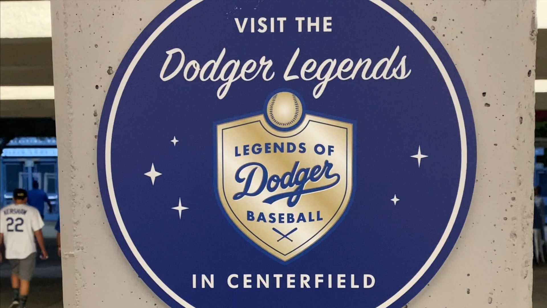 Dodger-legends Dodger Stadium
