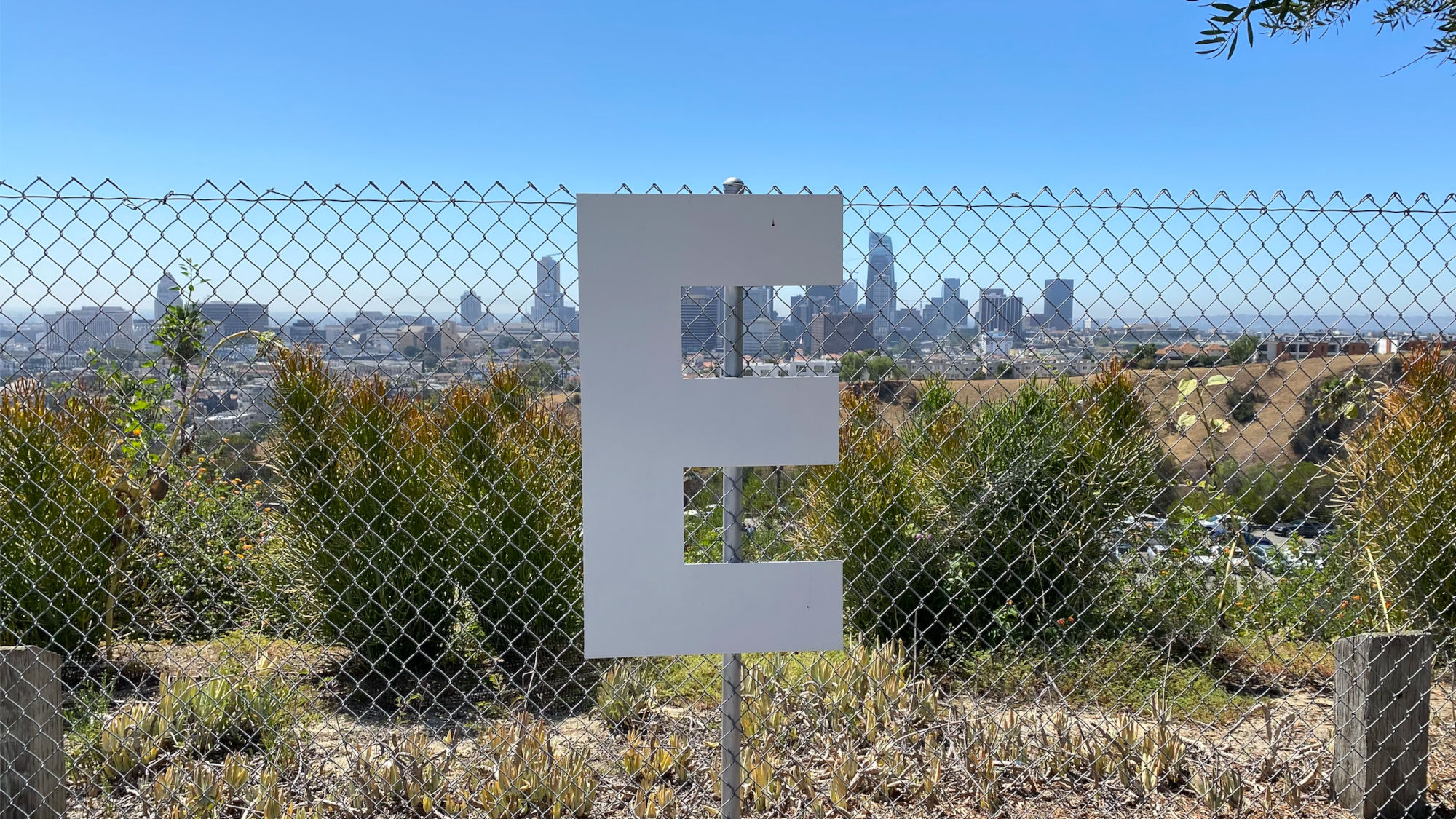 E Dodger Letters E