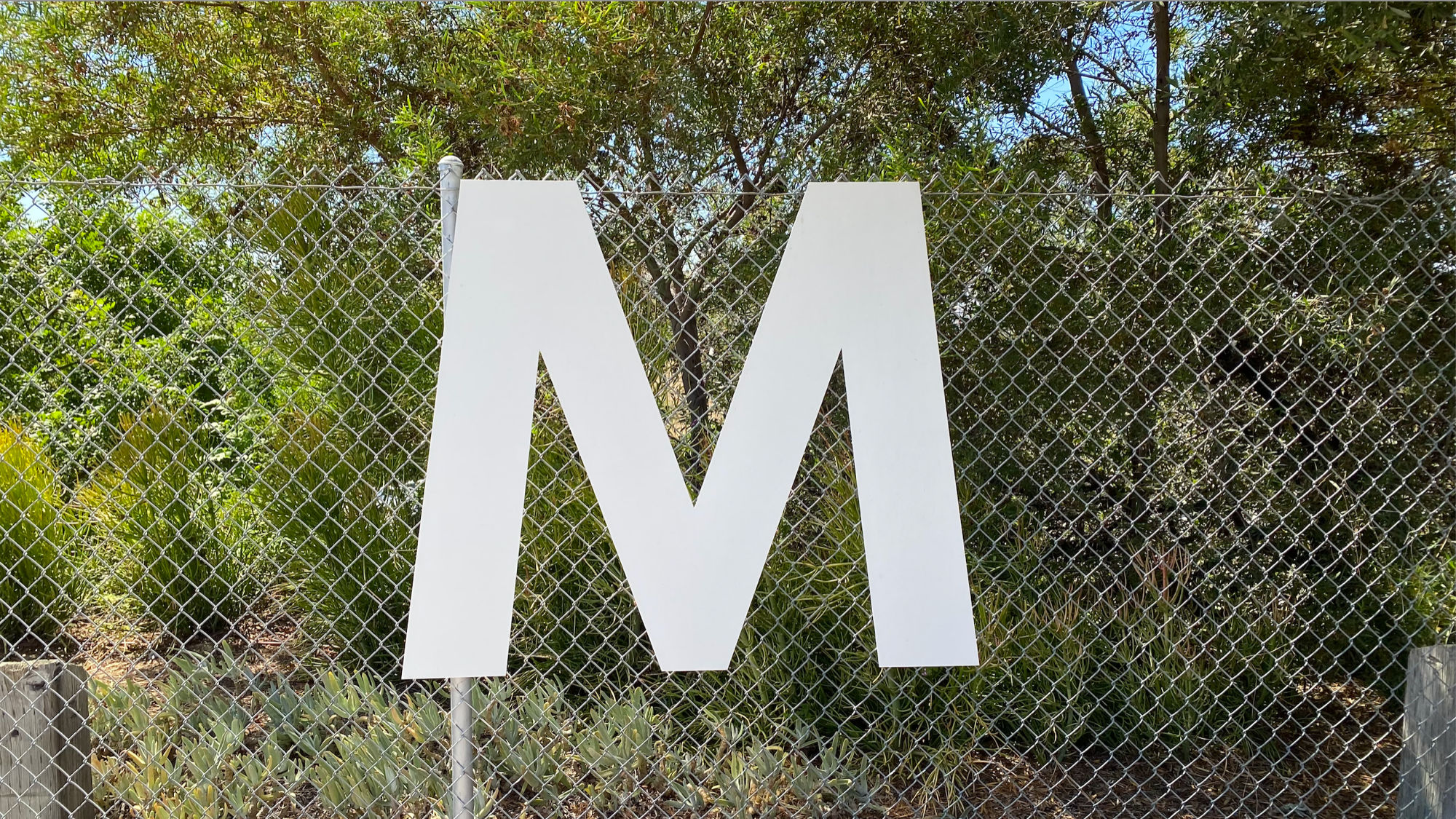M Dodger Letters M