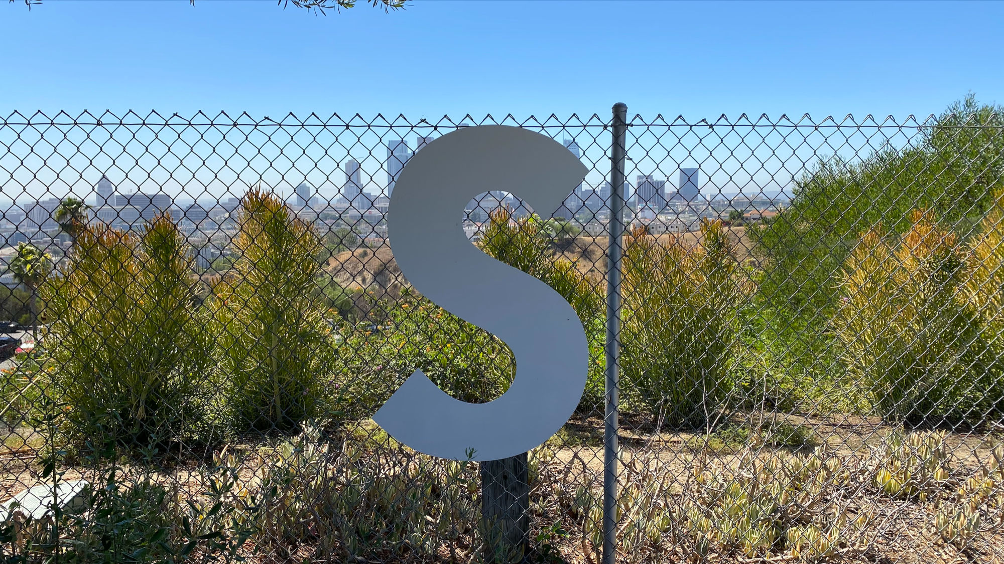 S Dodger Letters S