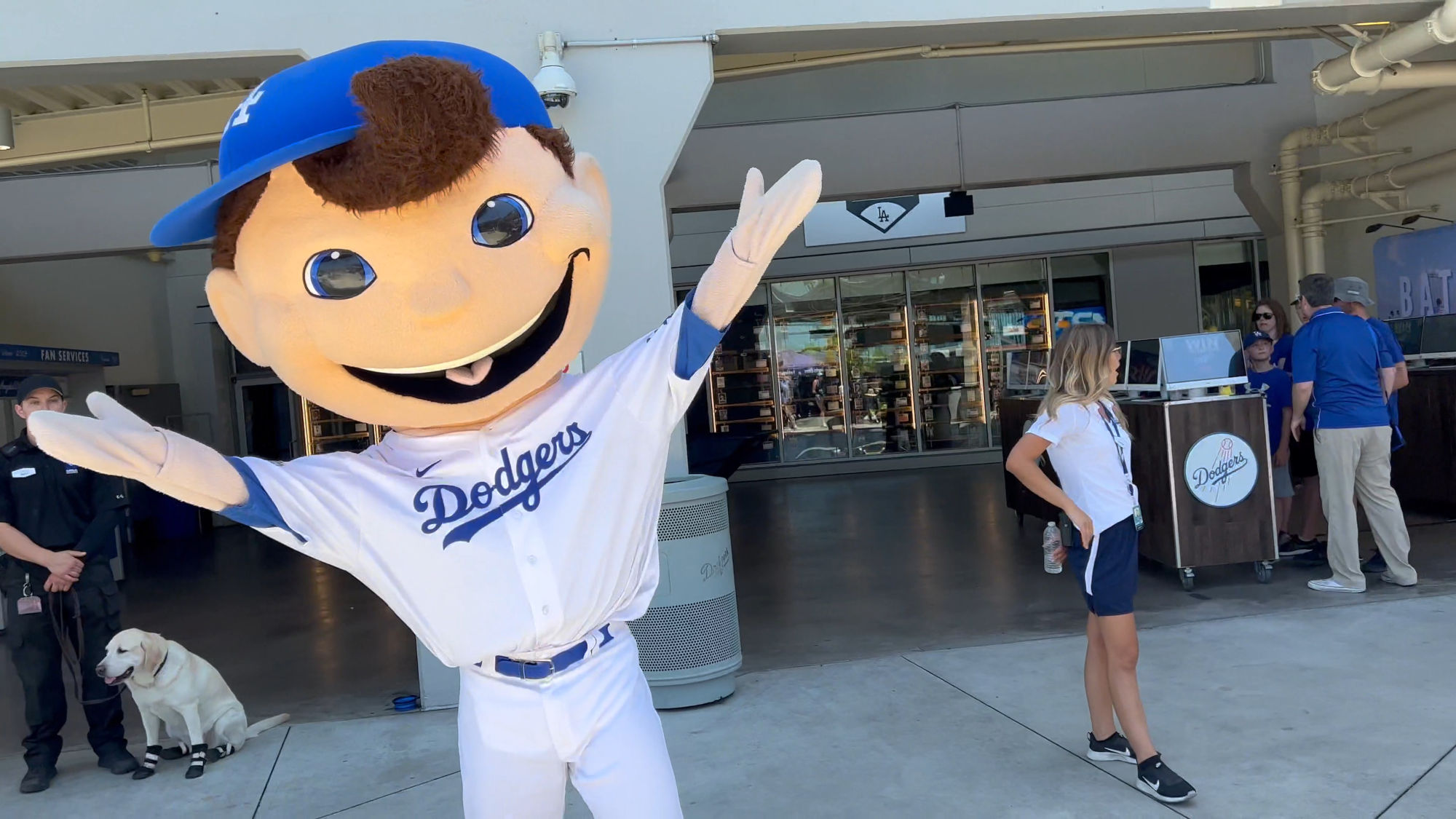 Bobbleheads Dodgers Mascot