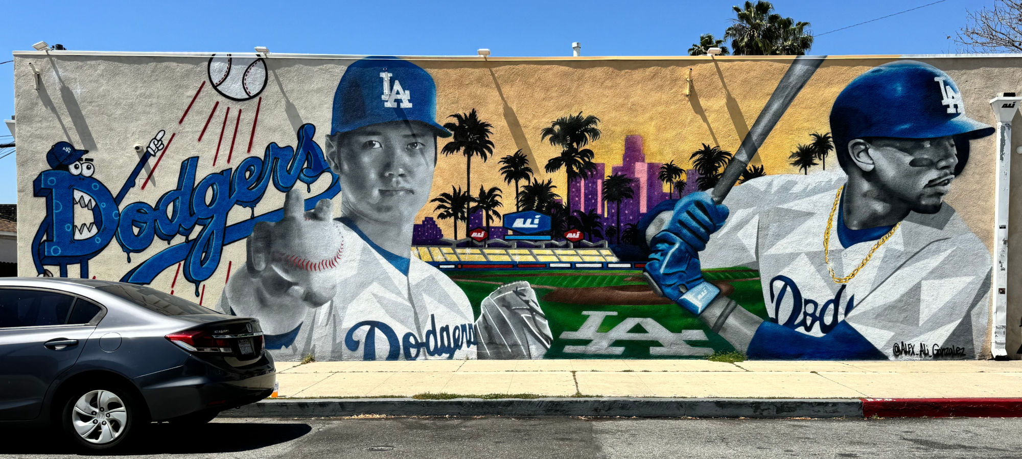 Dodger Mural Burbank
