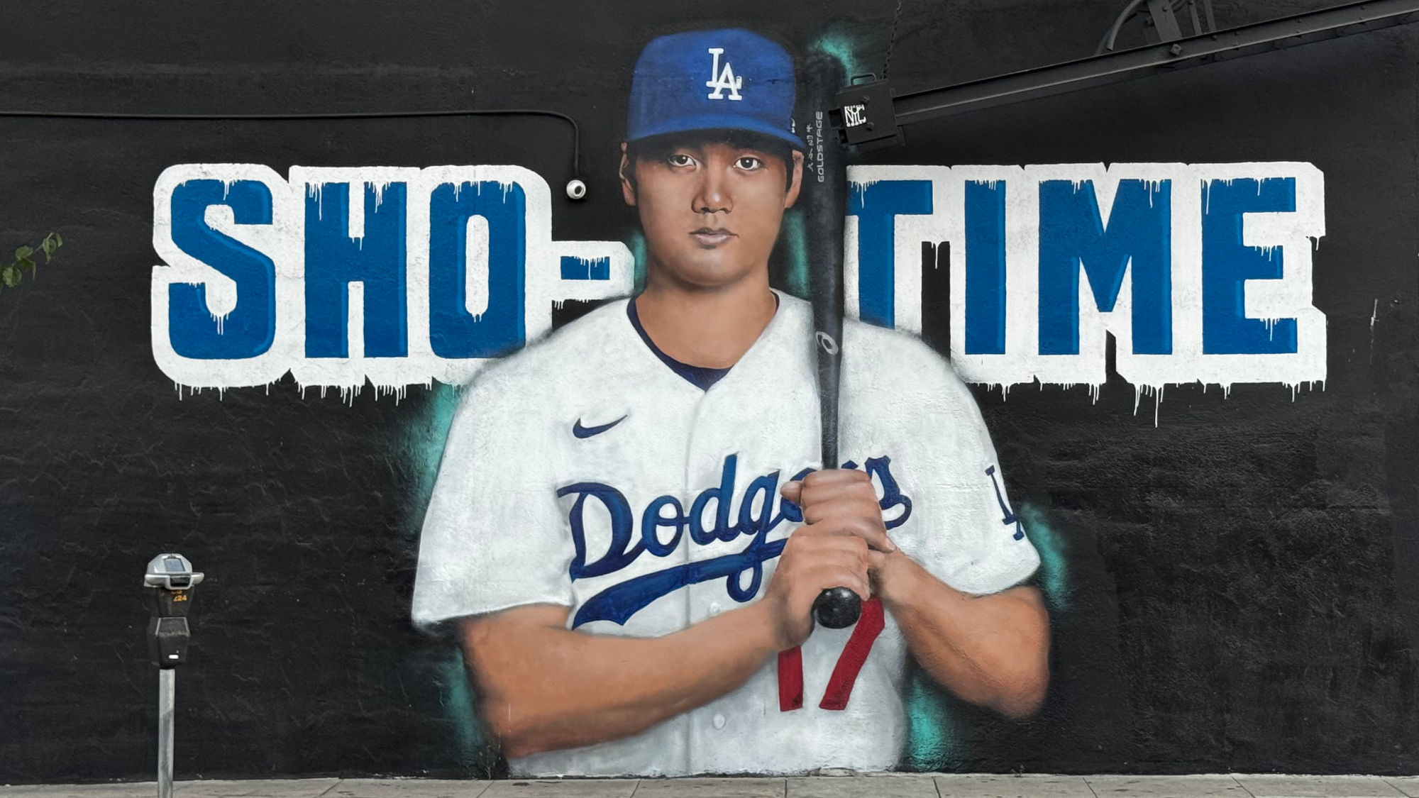 DTLA Sho-Time Dodger Mural DTLA Sho-Time