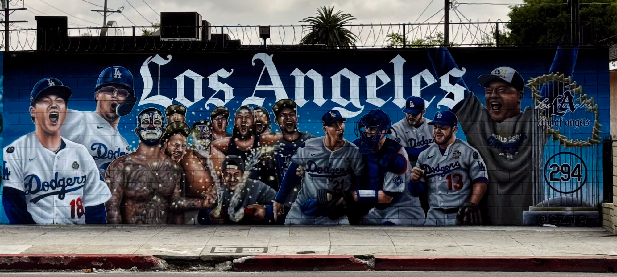 Dodger Mural East 20th