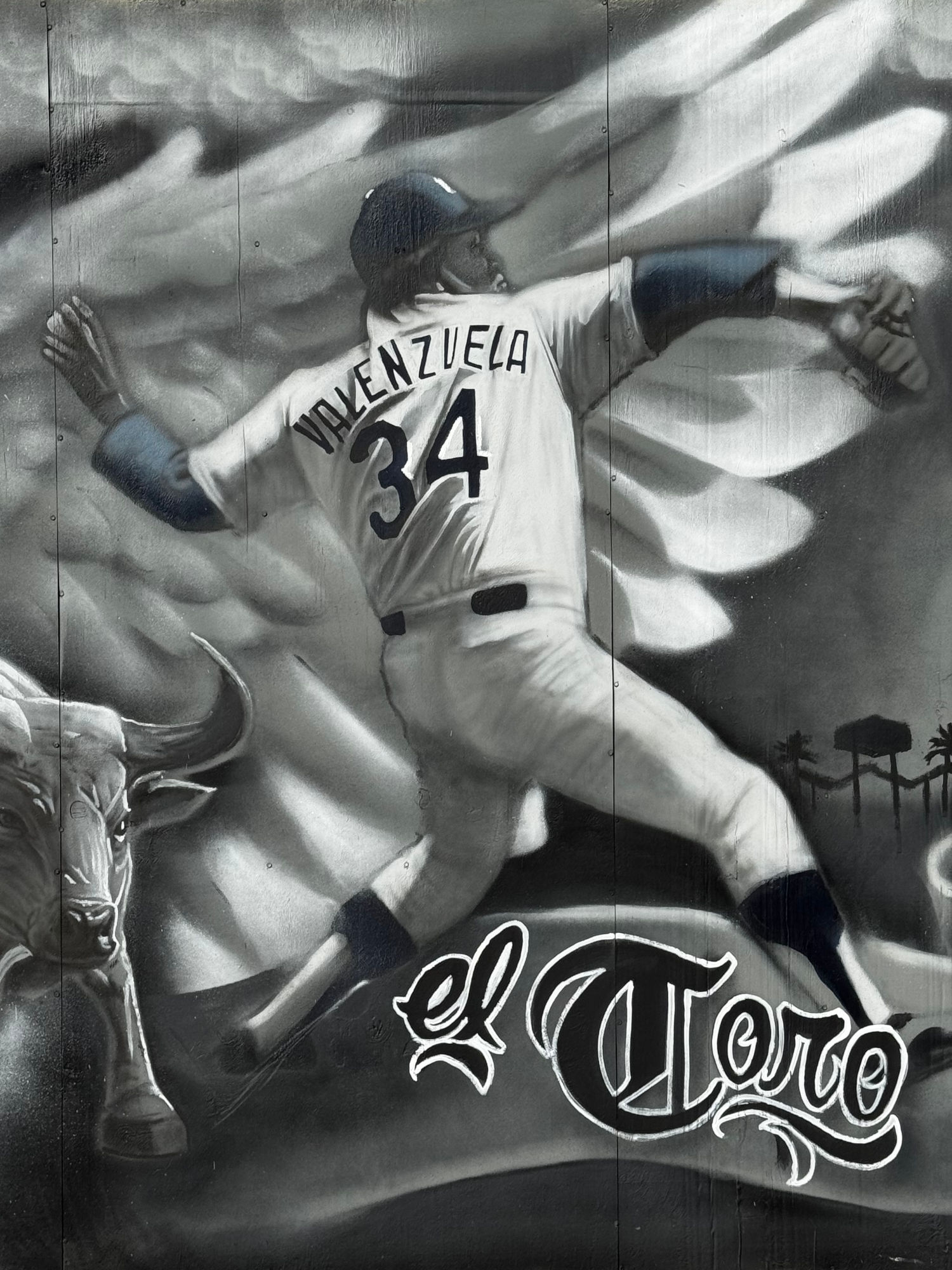 El Toro Dodger Mural El Toro