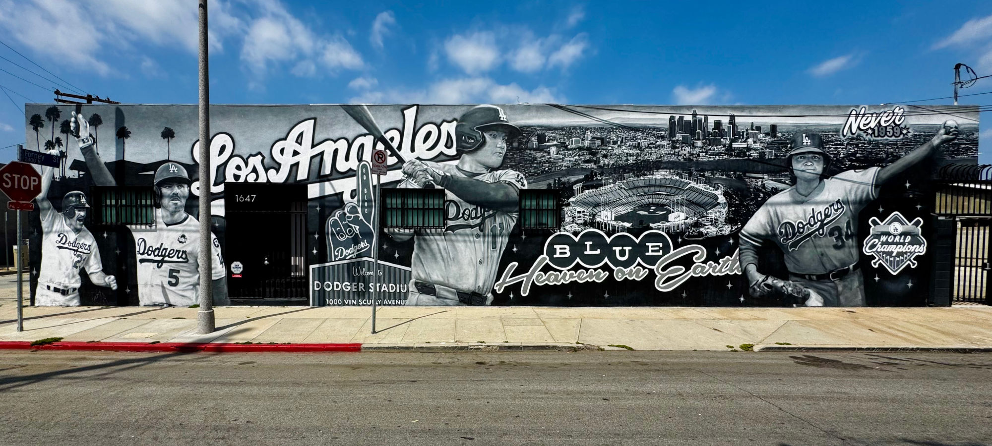 Dodger Mural Elysian Valley