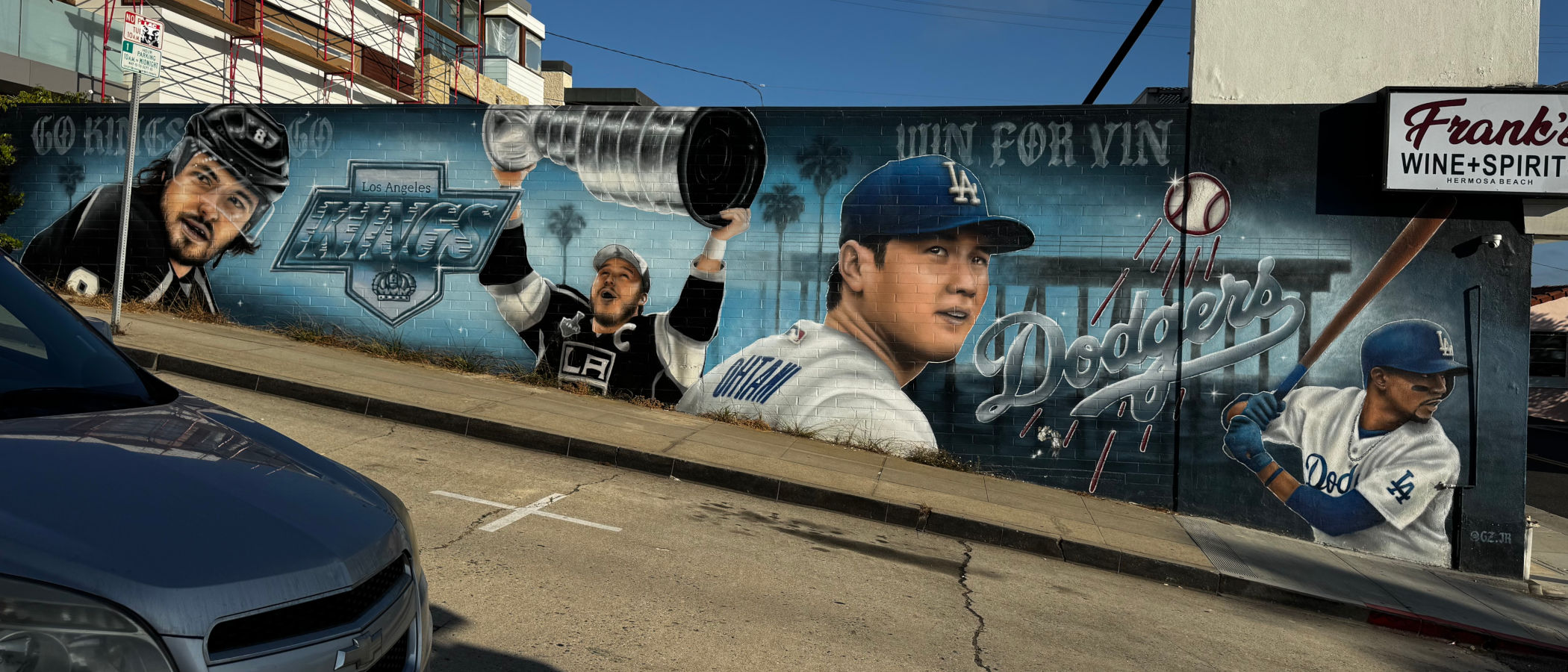 Frank's Wine + Spirits Dodger Mural Frank's Wine + Spirits