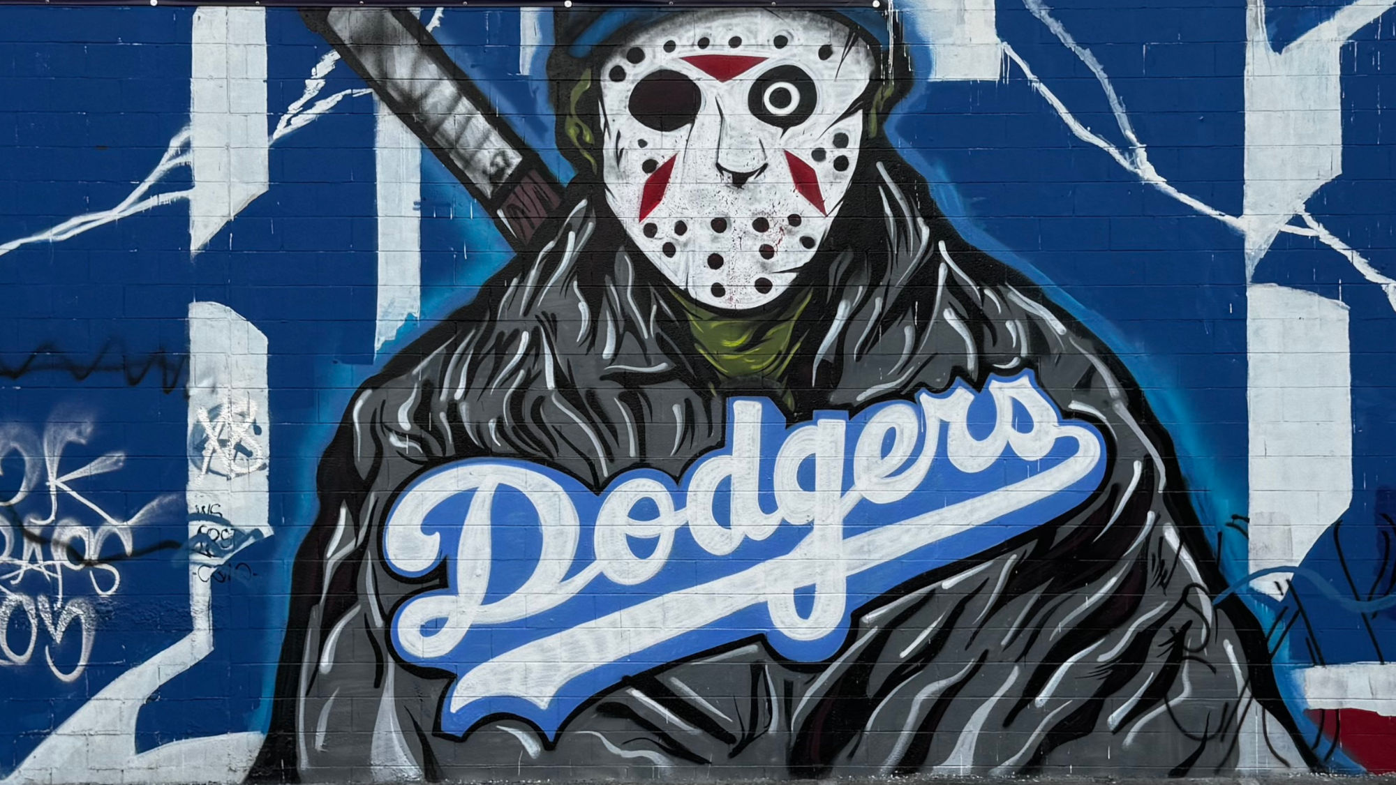 Friday the 13th Dodger Mural Friday the 13th