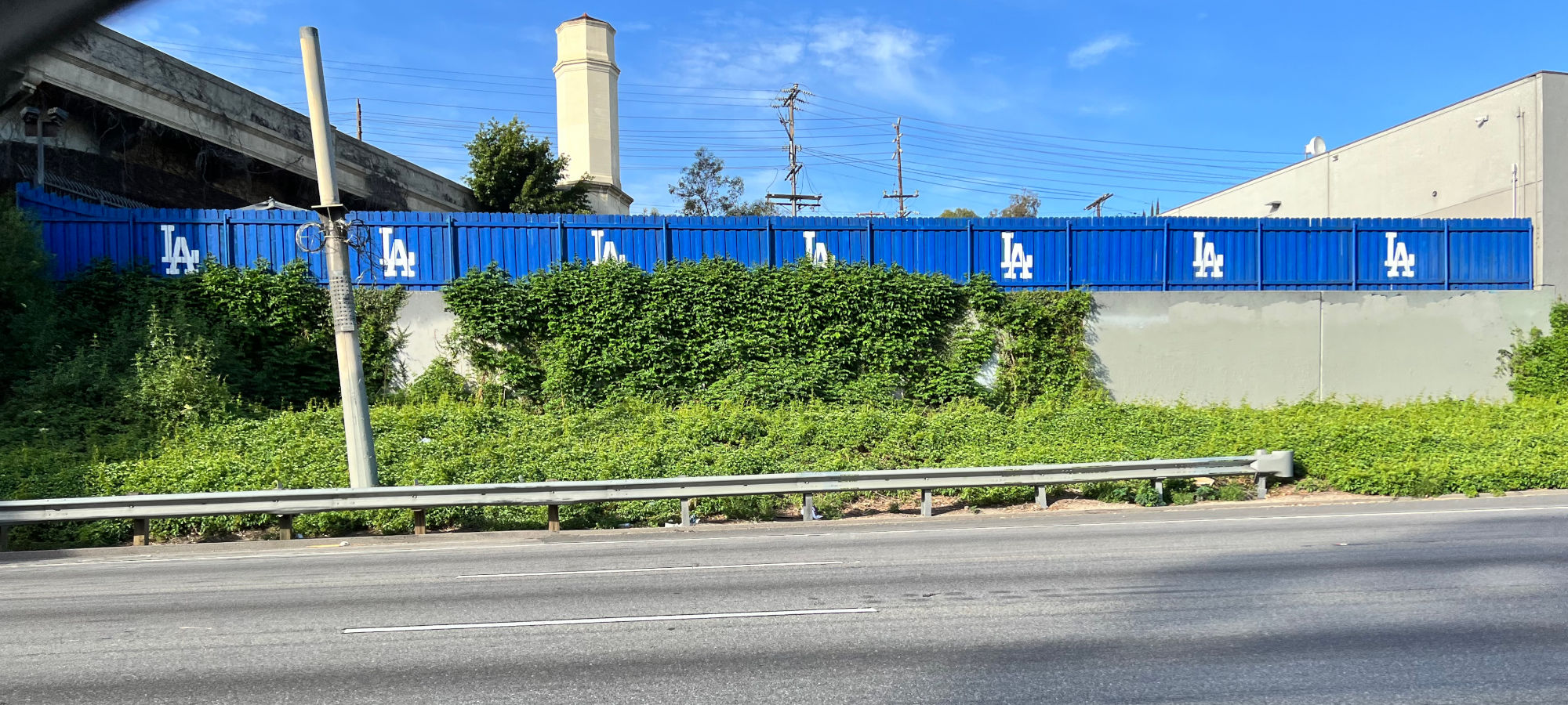 Dodger Mural Griffith Park